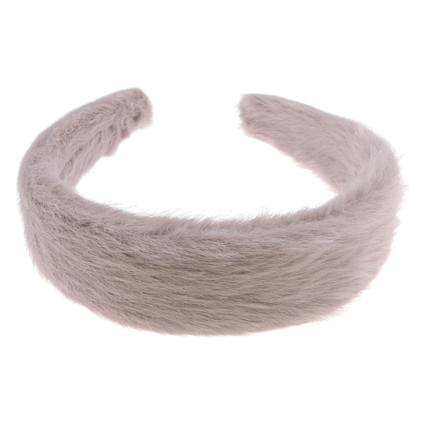 Womens SMALL HEAD Wide Soft Plush Faux Fur Fabric Boho Winter Christmas Birthday Wedding Bridesmaid Party Headpiece Hair Head Headband Alice Band