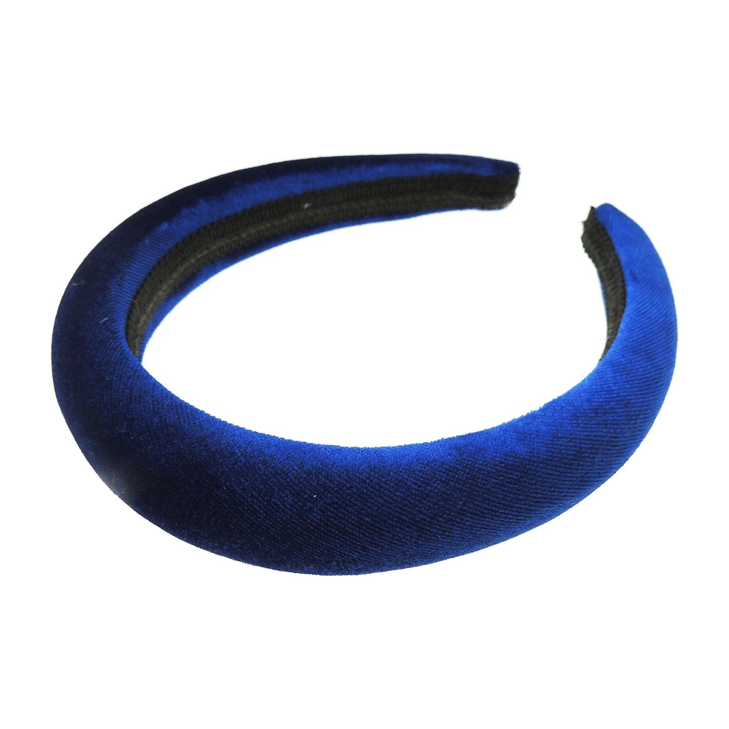 Womens Luxury Bump Padded Puffy Velvet Headband Winter Evening Wedding Party Birthday Bridal Christmas Birthday Bridesmaid Alice Band Hair Accessories Hairband, Gift Idea