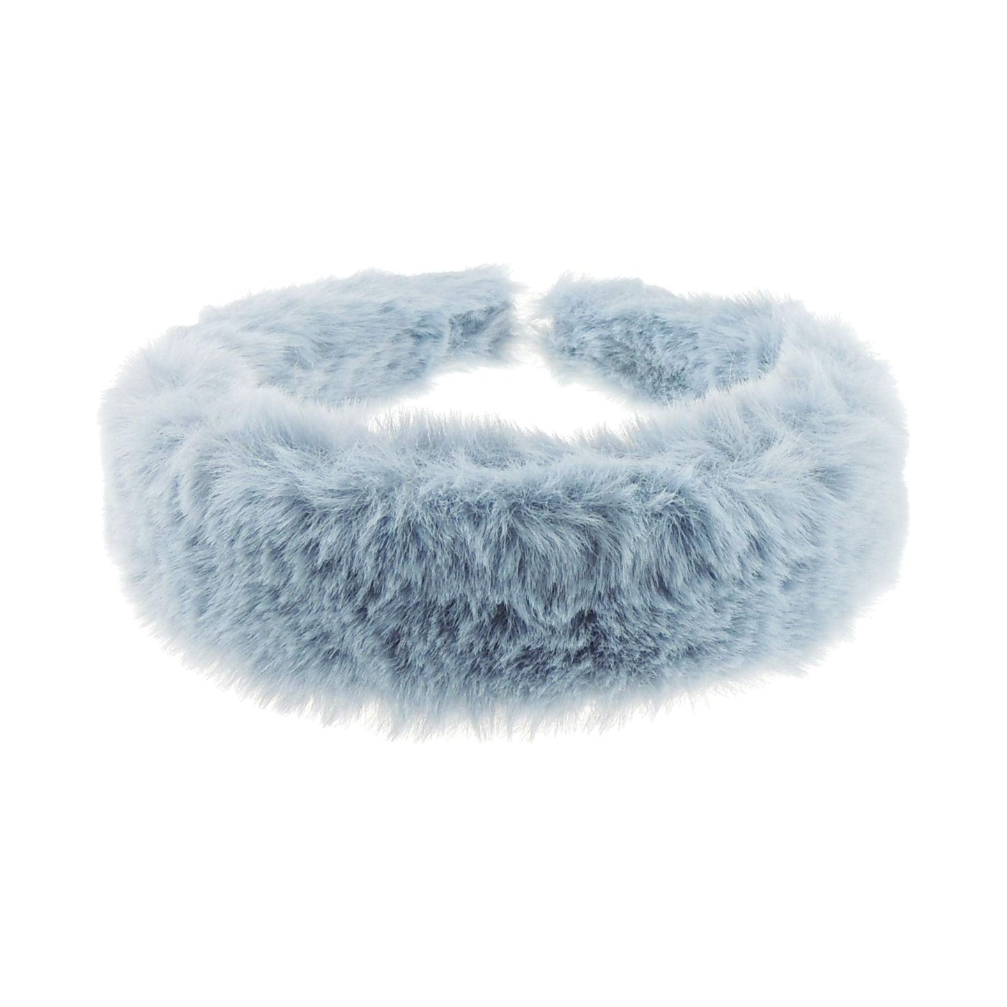 Ladies Wide Soft Faux Fur Fabric Winter Festive Headband Alice Band