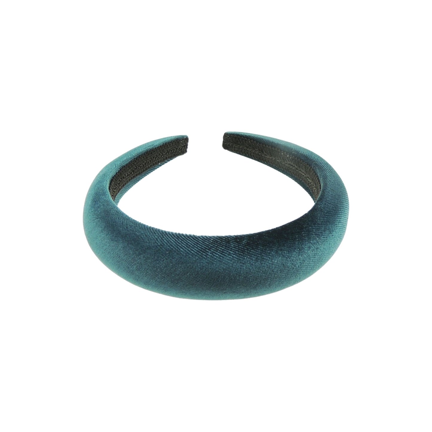 Womens Luxury Bump Padded Puffy Velvet Headband Winter Evening Wedding Party Birthday Bridal Christmas Birthday Bridesmaid Alice Band Hair Accessories Hairband, Gift Idea