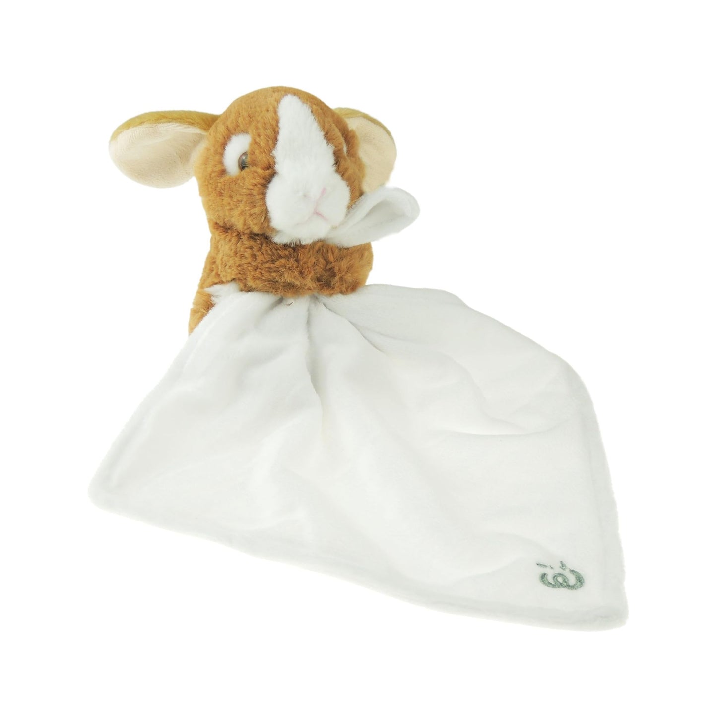 Soft Plush Baby Girls Boys Newborn Essentials Infants Toddlers Kids Stuffed Aniaml Soft Plush Toy With Comforter Cuddle Snuggle Security Blanket Eco Friendly Bunny Rabbit