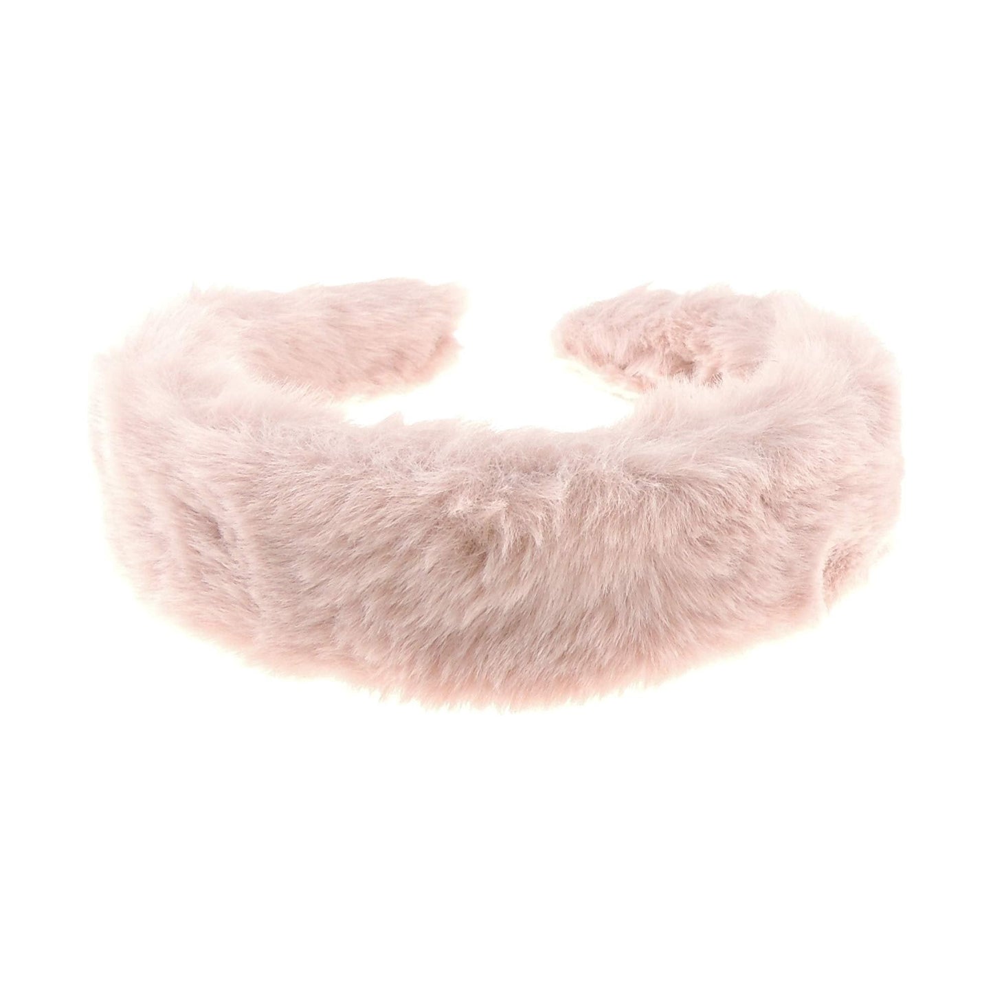 Ladies Wide Soft Faux Fur Fabric Winter Festive Headband Alice Band