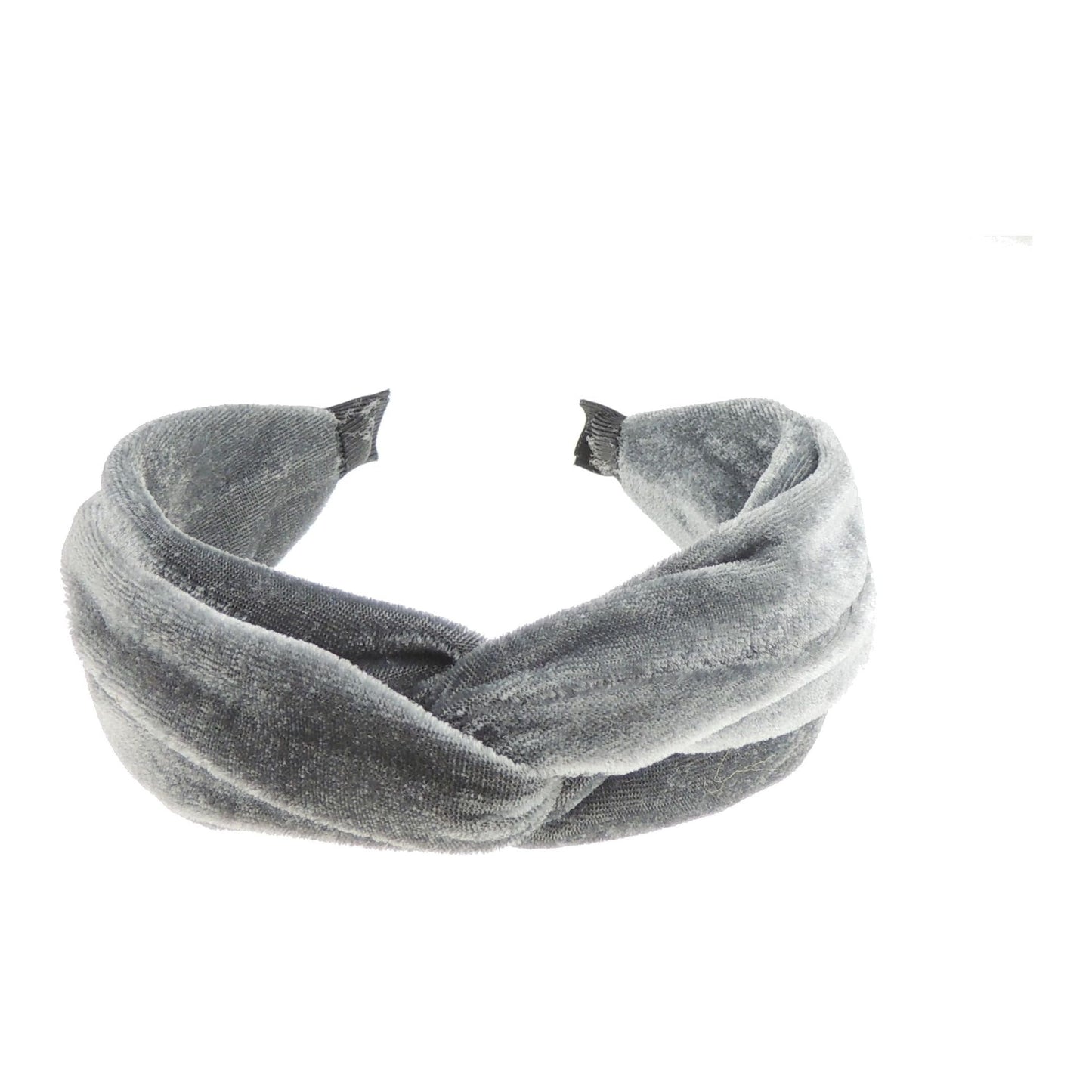Womens Luxury Velvet Twist Knotted Turban Vintage Boho Wide Winter Evening Wedding Party Bridal Christmas Birthday Bridesmaid Headband Alice Band Hair Accessories Hairband, Gift Idea (Nude)