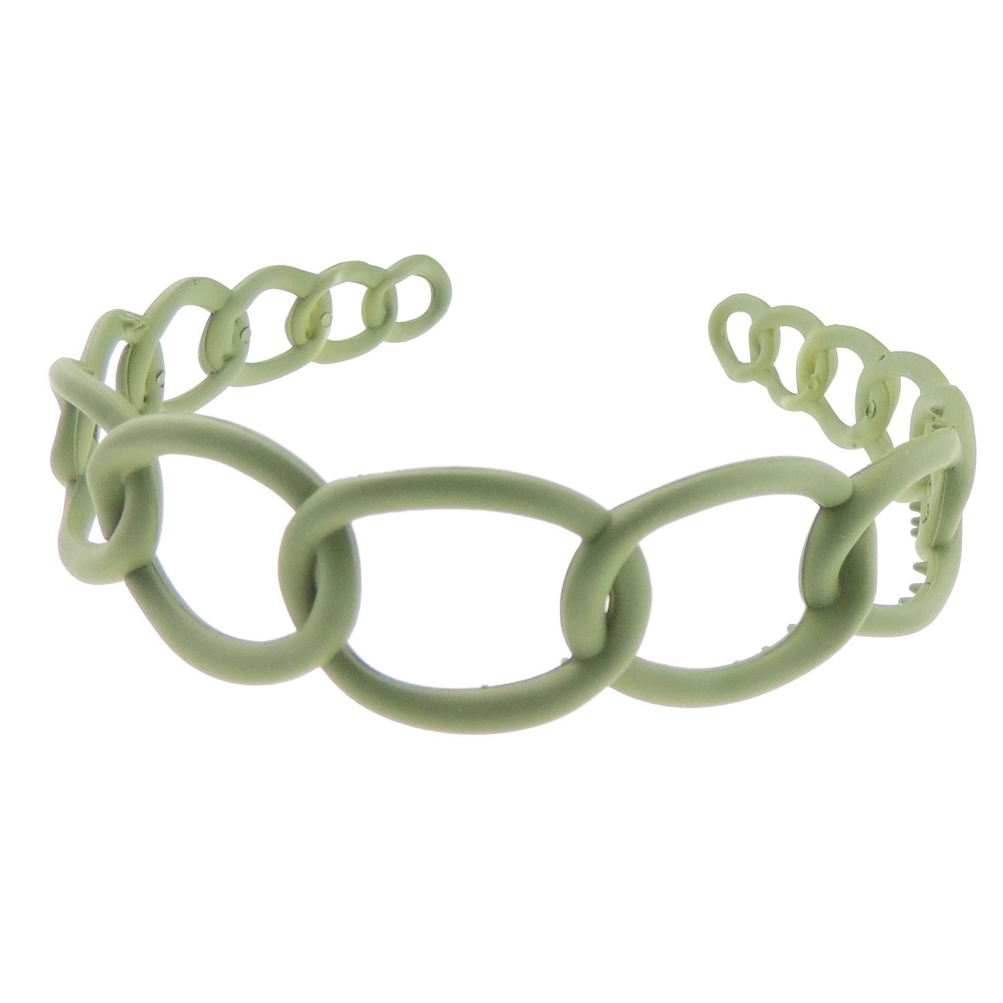 GIRLS SMALL HEAD LADIES School Uniform Birthday Party Hair Accessories Plain Plastic Strong Teeth Wide Circles Chain Links Stencil Short Long Hair Headband Alice Band Hairband