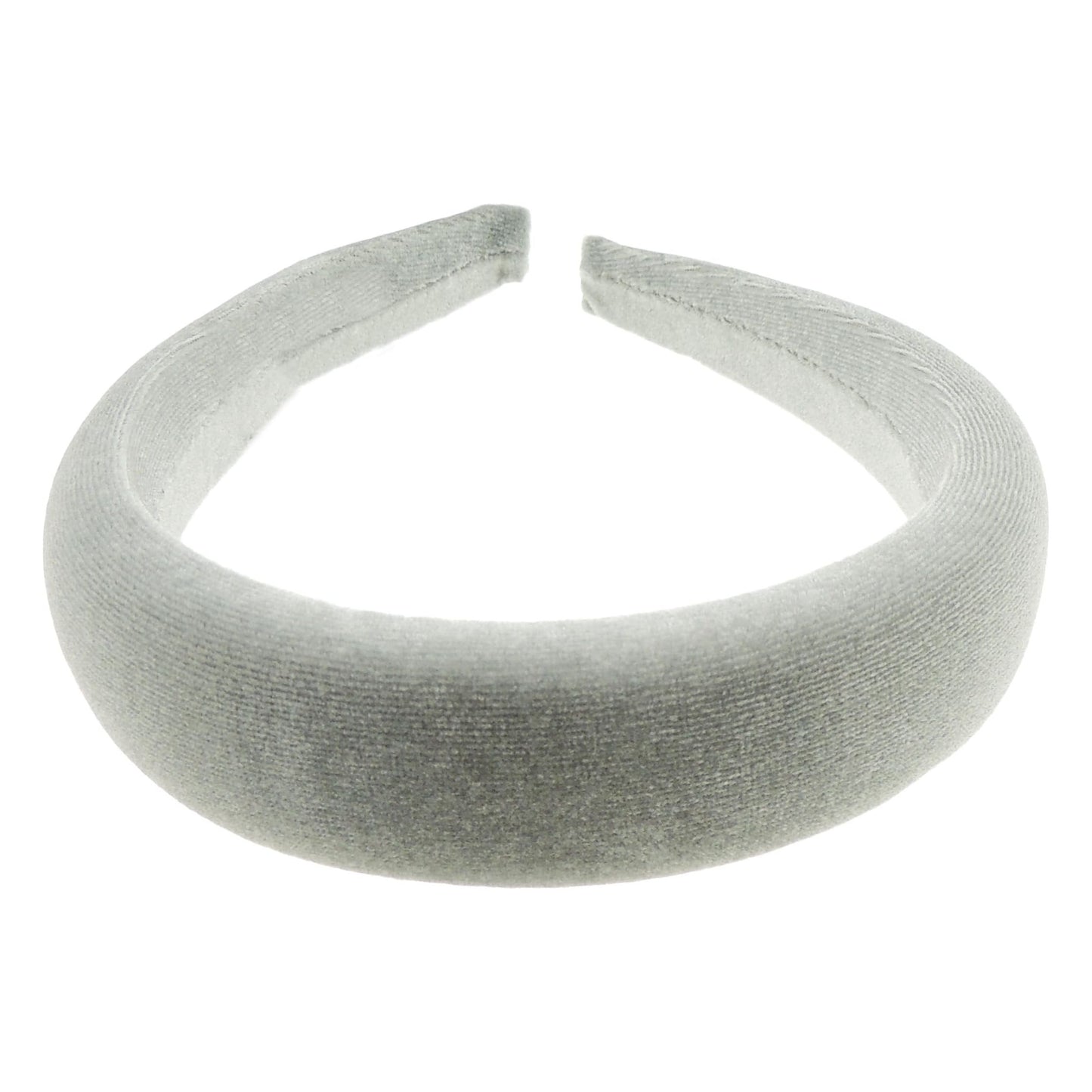 Womens Girls Occasion Wedding Bridal Party Birthday Christmas Evening Wide 3cm Bump Padded Velvet Velour Hair Hairband Accessories Headband Alice Band