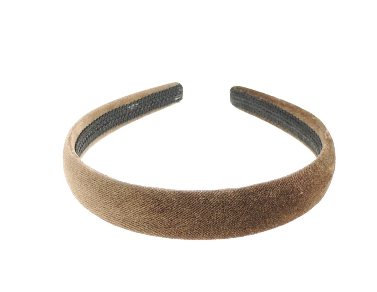 Womens Girls Black Plush Occasion Wedding Bridal Party Birthday Christmas Evening 2cm Wide Velvet Velour Hair Hairband Accessories Headband Alice Band