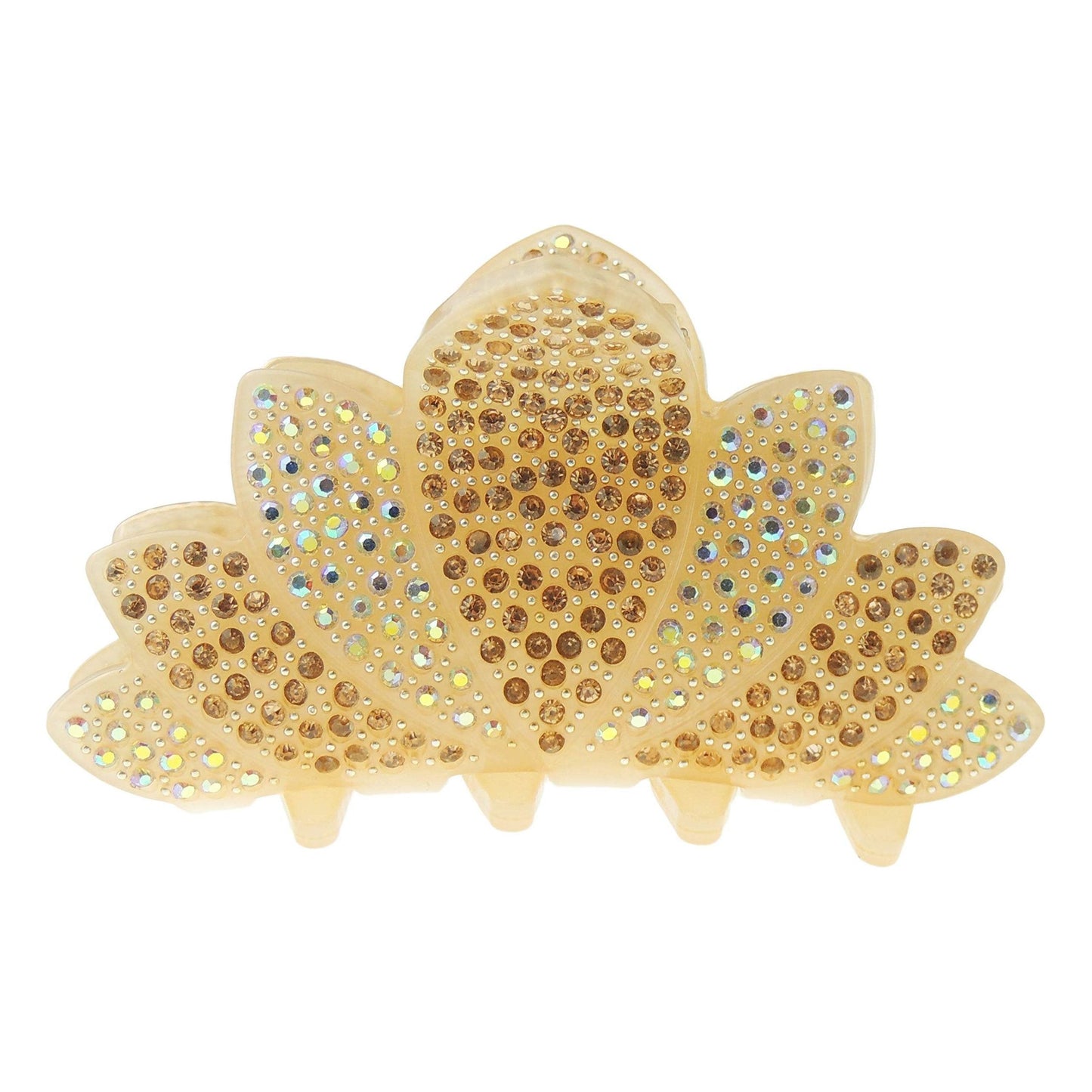 Sparkly Women Girls Jeweled Crystal Diamante Rhinestone Gems Wave Jaw Clip Octopus Clamp Grip Bridal Wedding Party Styling Fine Thin Hair Accessories Butterfly Claw Flower Leaves Leaf Waves