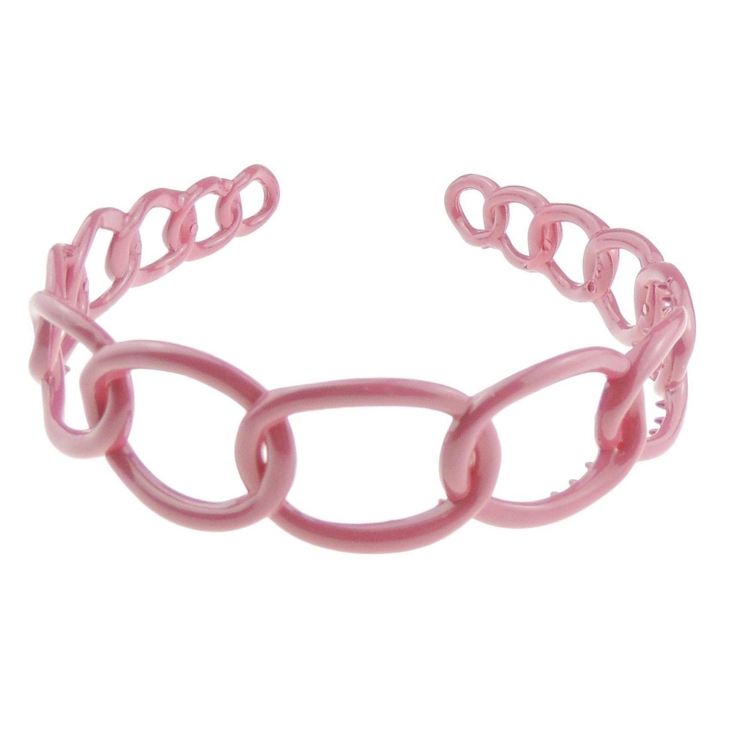 GIRLS SMALL HEAD LADIES School Uniform Birthday Party Hair Accessories Plain Plastic Strong Teeth Wide Circles Chain Links Stencil Short Long Hair Headband Alice Band Hairband