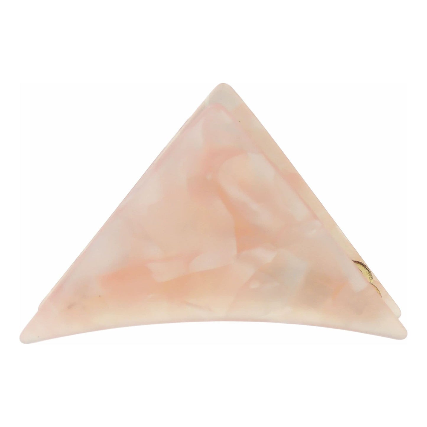 Womens Girls Small Marble Look Bridal Wedding Party Bridesmaid Birthday Headpiece Hair Accessories Bulldog Crab Octopus Jaw Styling Hair Claw Clamp Clip Geometric Triangle