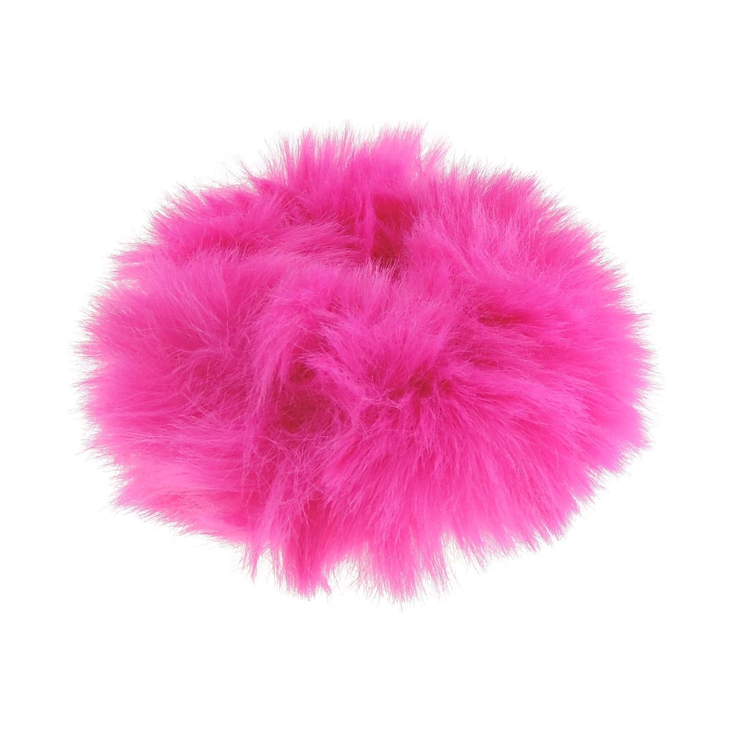 Cute Womens Girls Soft Plush Faux Fur Fabric Winter Sleep Christmas Birthday Wedding Bridesmaid Party Ponio Tie Elastic Accessories Bobbles Ponytail Holder Band Hair Scrunchie