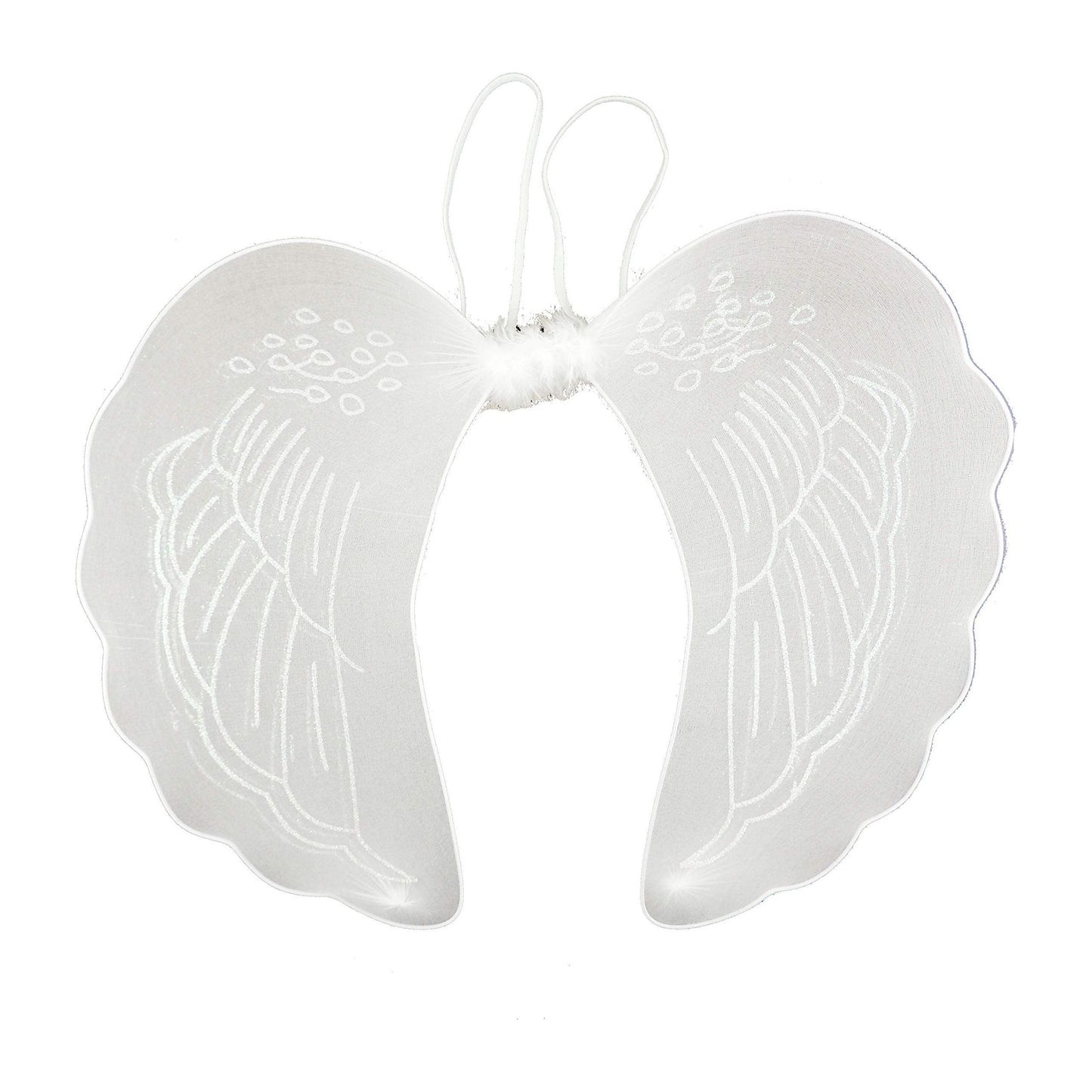 Glamour Girlz Aduts Ladies Girls Kids Children Large Tooth Fairy Butterfly Angel Princess Hen Party Dress Up Halloween Costume Fancy Outfit Sparkly White Angel Wings