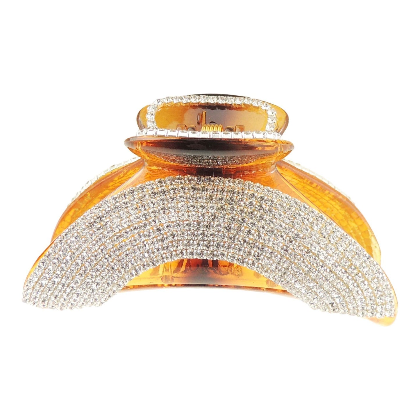 Extra Sparkly Diamante Crystal Evening Ladies Large Hair Claw Clamp Sunset