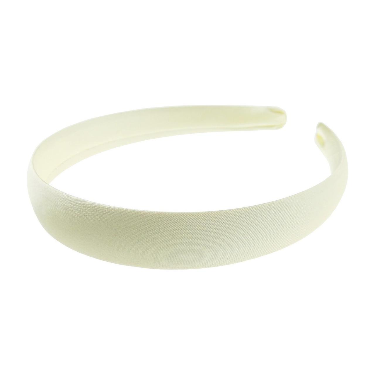 Girls Satin 2cm Hair Headband Alice Band