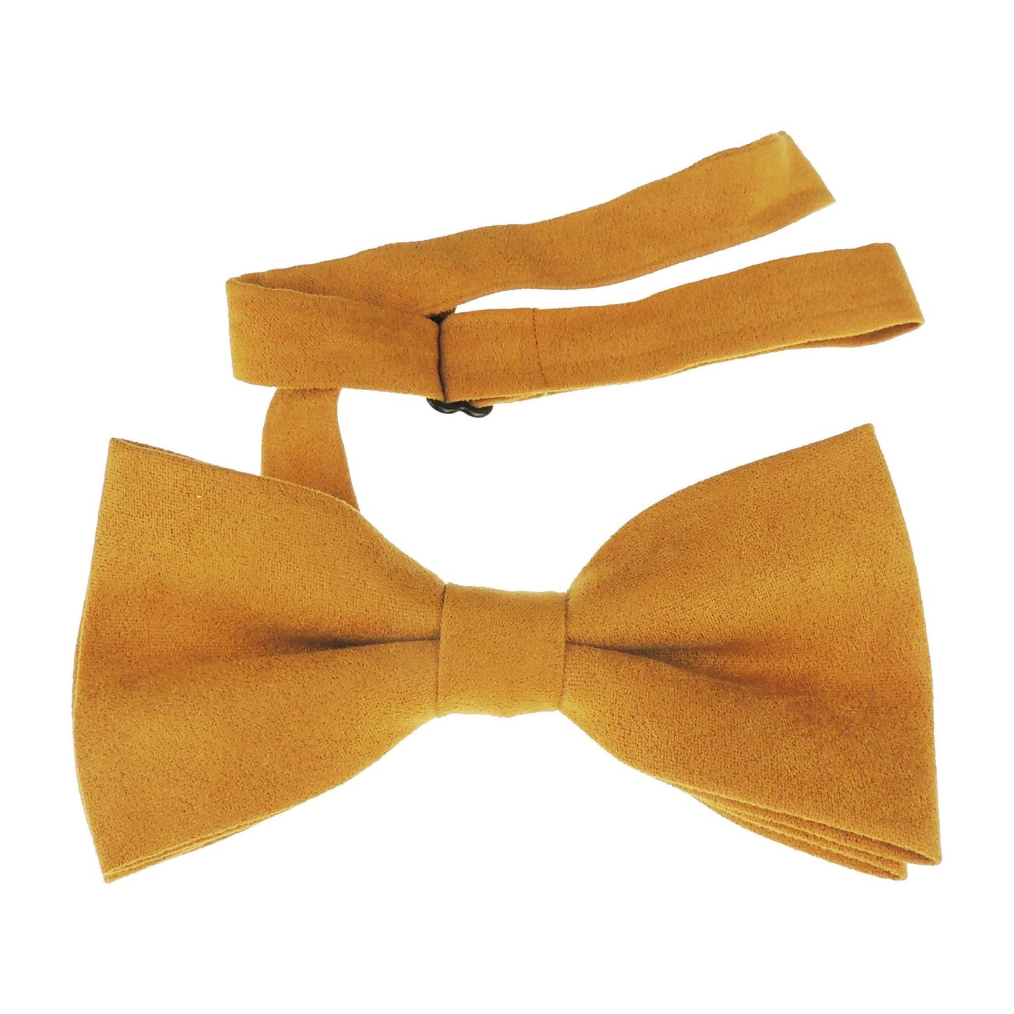 Glamour Girlz Suede Look Mens Adjustable Pre Tied Formal Groom Groomsmen Wedding Evening Best Party Prom Gala Prom Dinner Jacket DJ Dickie Tuxedo Butterfly Solid Plain Bow Tie Bowtie