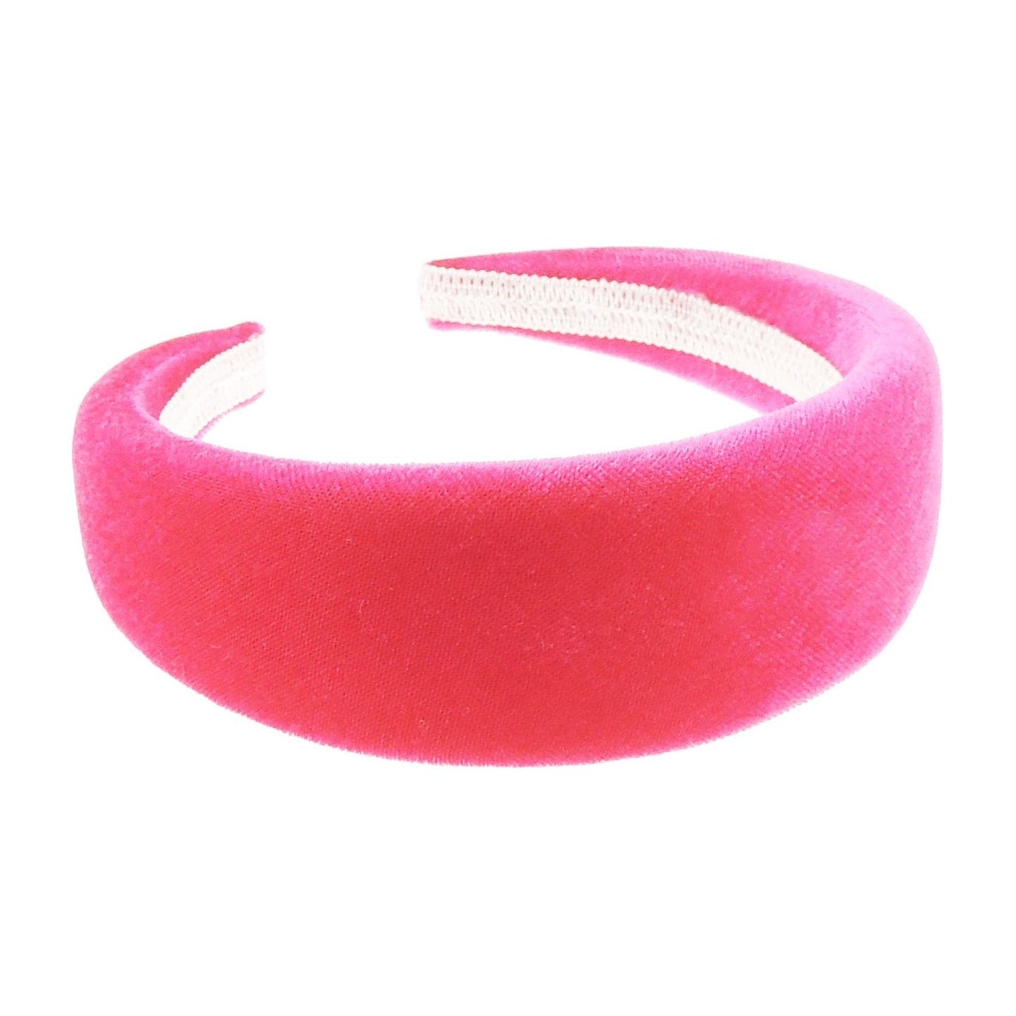Womens Sponge Puffy Thick Wide Slightly Padded Velvet Christmas Birthday Wedding Guest Bridesmaid Party Formal Boho Vintage Evening Fancy Headband Alice Band Hair Accessories Hairband