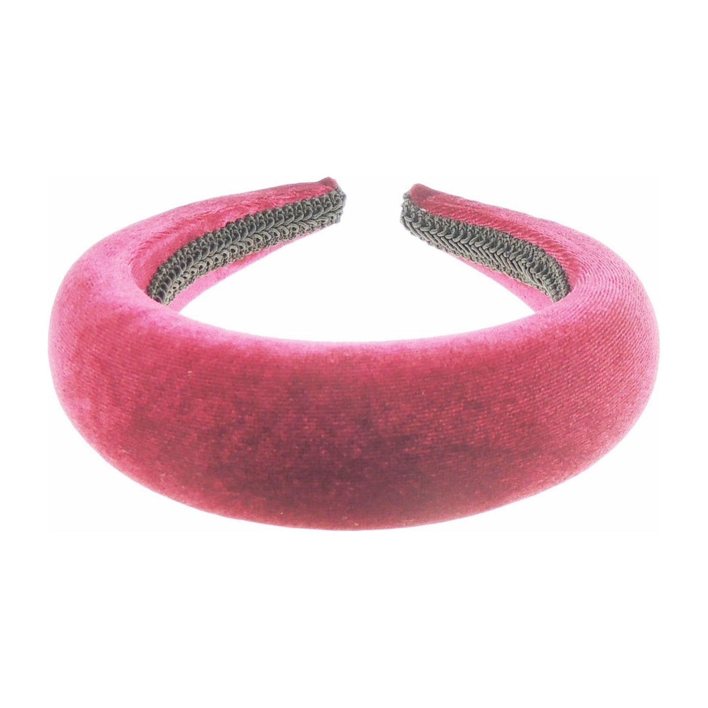 Womens Occasion Wedding Bridal Party Birthday Christmas Evening Wide Thick High Bump Padded Matador Velvet Velour Hair Hairband Headband Alice Band