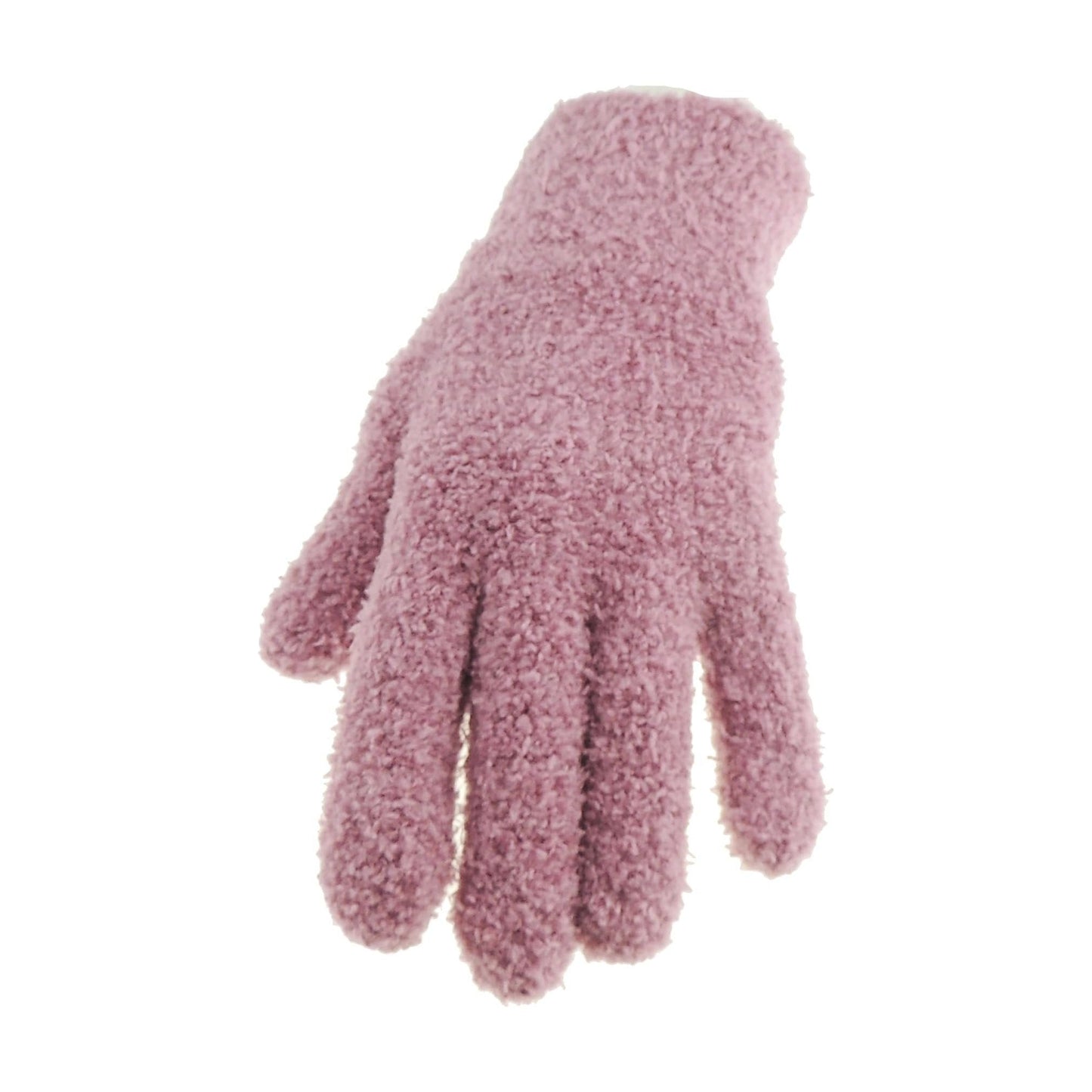Glamour Girlz Feather Soft Ladies Womens Girls Thick Knitted Chenille Thermal Fleece Cold Weather Christmas Birthday Gift Winter Ski Outdoor Hand Warmers Touch Screen Mitts Mittens Gloves