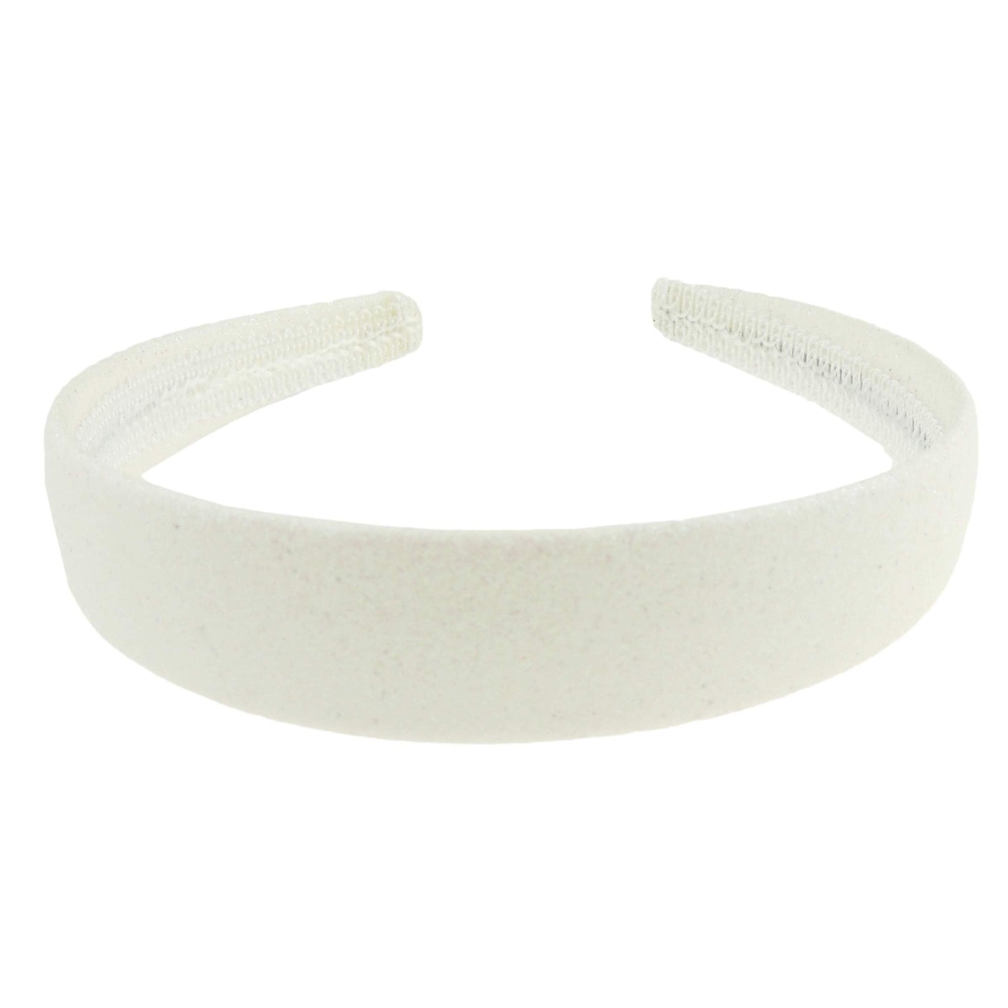 SMALL HEAD WOMEN & GIRLS School Uniform Birthday Party Wedding Flower Girl Special Occasion Hair Accessories Sparkly Glitter 2.5cm Short Long Hair Headband Alice Band Hairband (Silver)