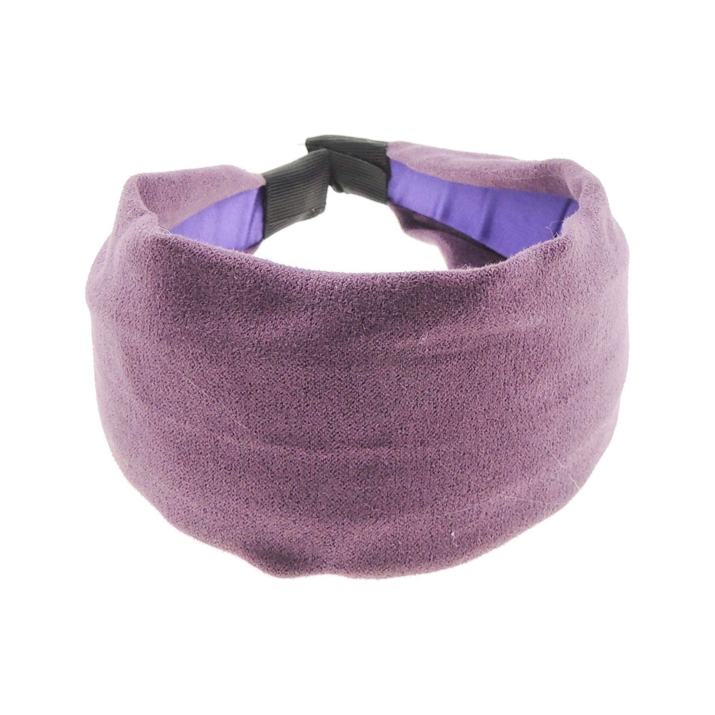 Womens Girls Autumn Winter Plain Work Everyday Wedding Birthday Christmas Bridal Party Fabric Creased Wide Suede Look Headband Hair Accessories Styling Wide 6cm Alice Band Head Hairband (Baby Pink)