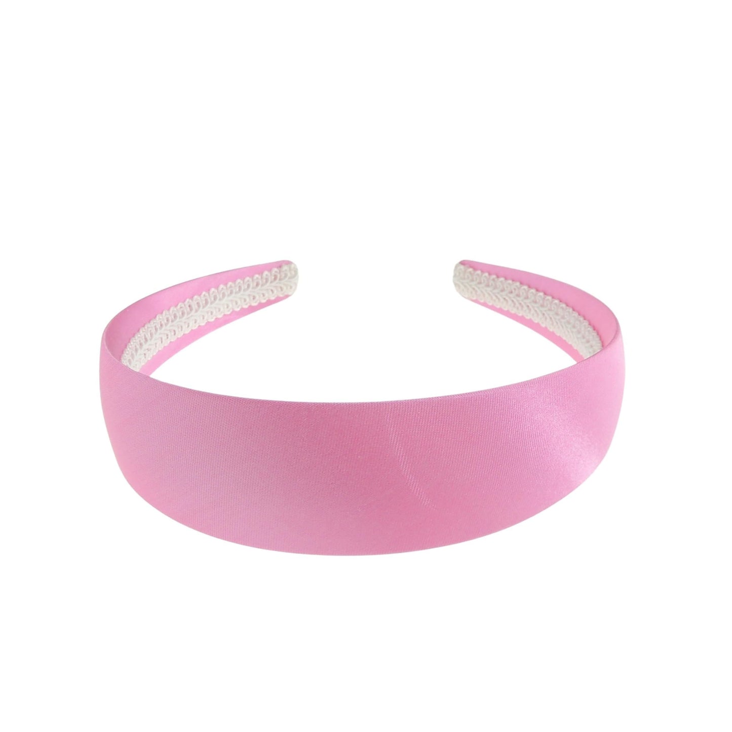 Wide Flat Very Strong 4cm Plain Simple Blank Satin DIY Millinery Hatinator Big Fascinator Fastener Long Thick Hair Accessories Headband Crafts Alice Band Woman