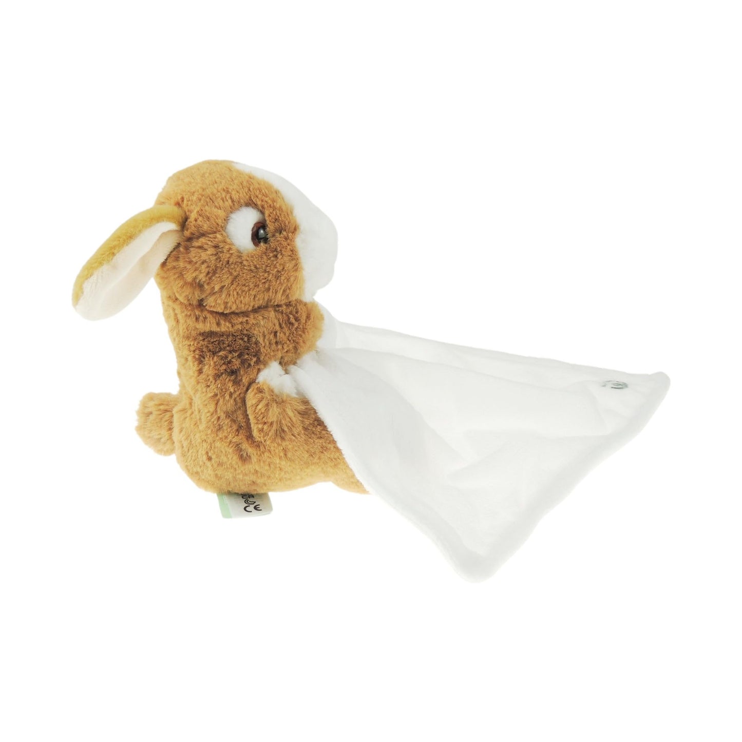 Soft Plush Baby Girls Boys Newborn Essentials Infants Toddlers Kids Stuffed Aniaml Soft Plush Toy With Comforter Cuddle Snuggle Security Blanket Eco Friendly Bunny Rabbit