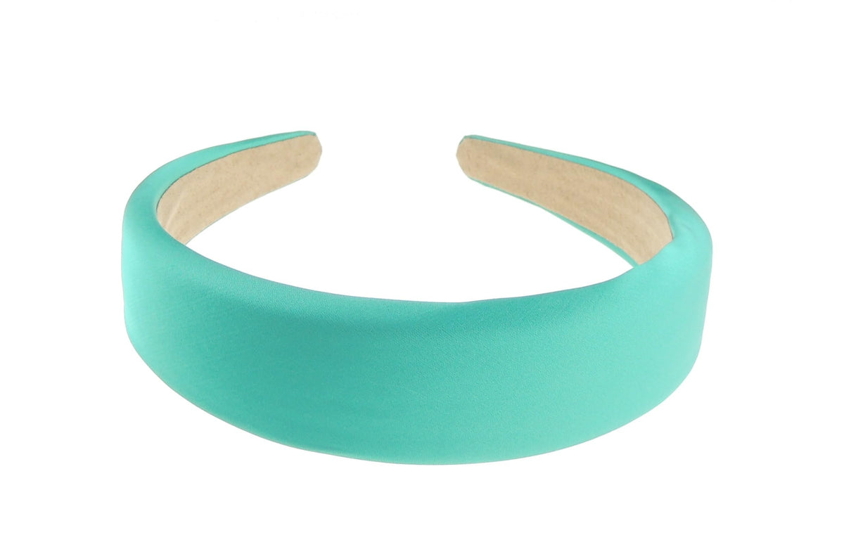 Ladies Girls 3cm Evening Satin Party Spring Flat Slightly Padded Accessories Headband Alice Band