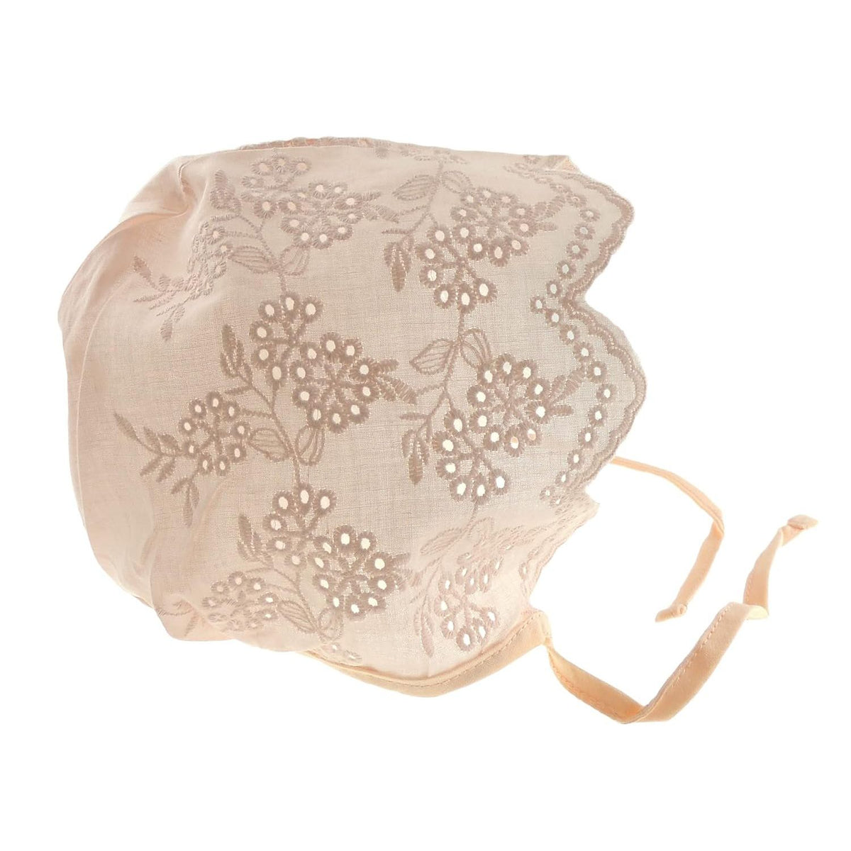 Glamour Girlz Baby Girls Boys Broderie Anglais Baby Bonnet Newborn to 3 Months