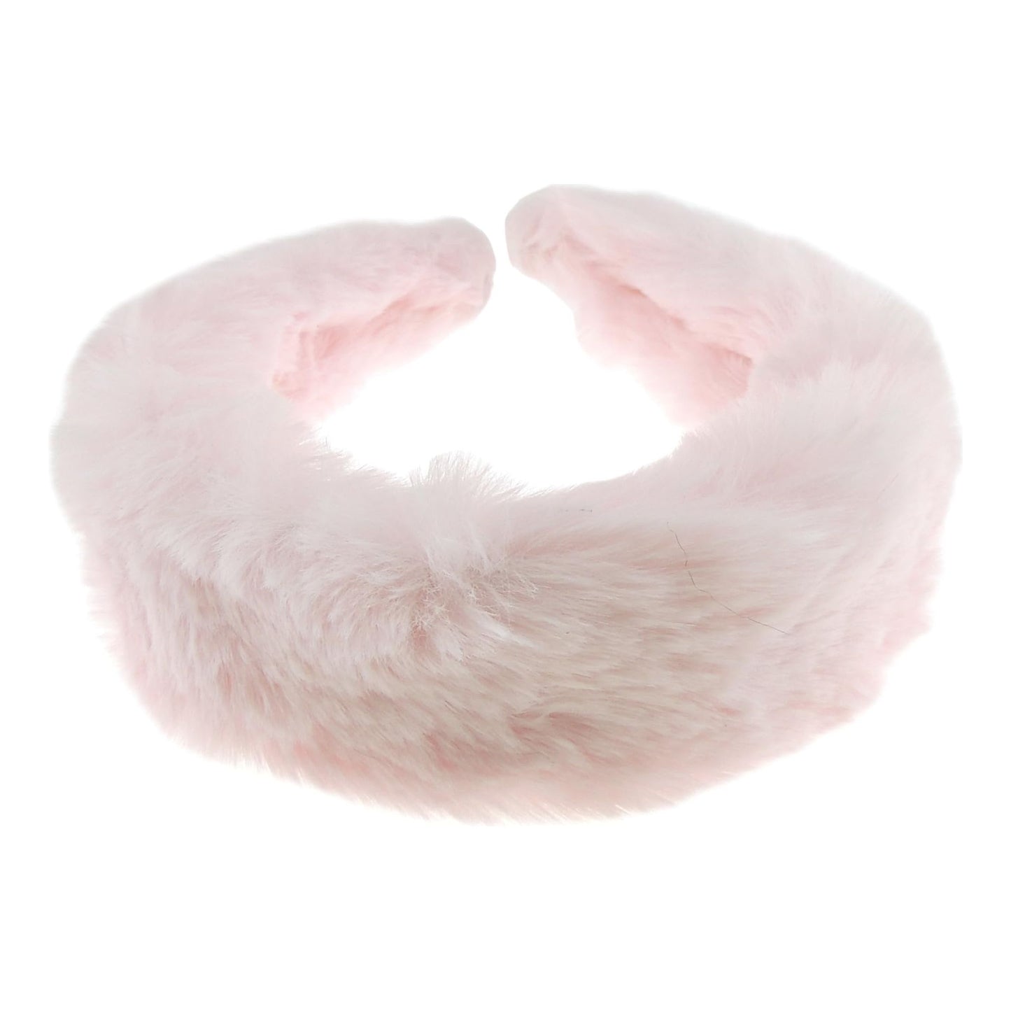 Womens Girls Thick Wide Soft Plush Faux Fur Fabric Boho Vintage Look Winter Christmas Birthday Wedding Bridesmaid Party Headpiece Accessories Hairband Head Hair Headband Alice Band