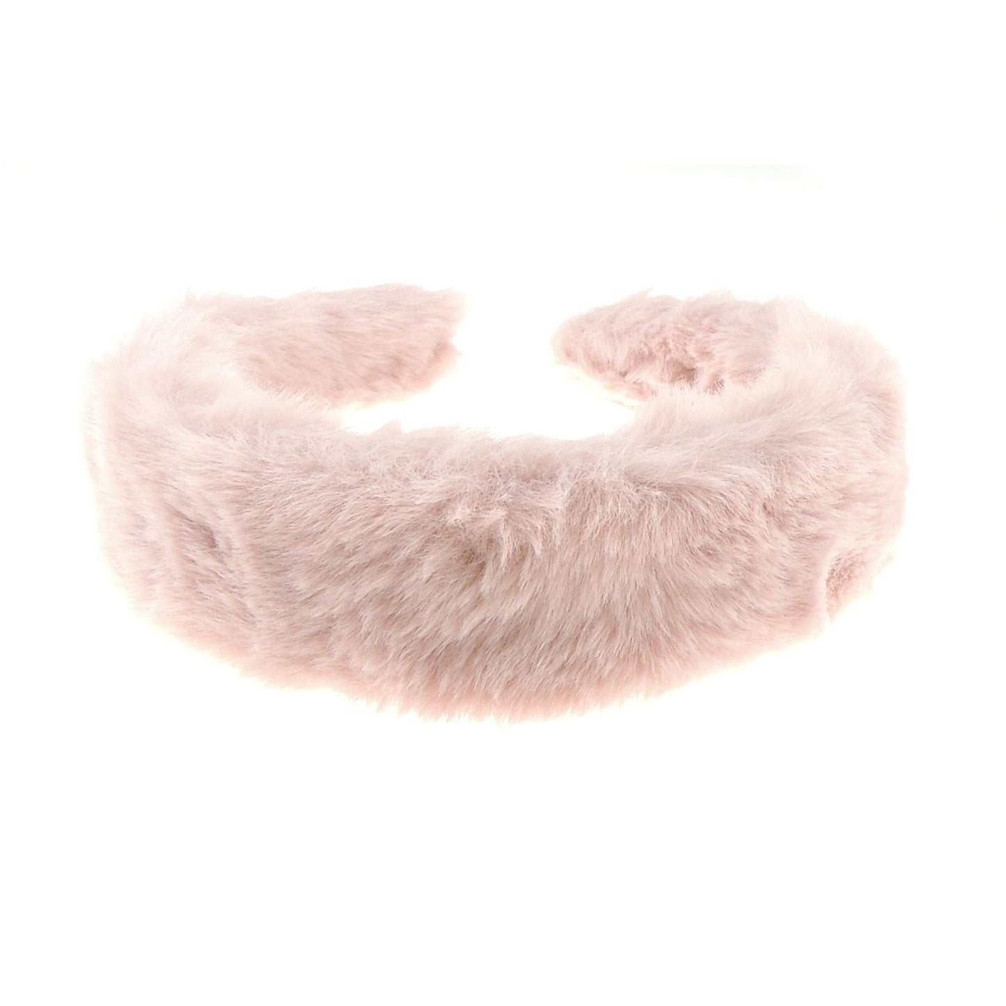 Ladies Wide Soft Faux Fur Fabric Winter Festive Headband Alice Band