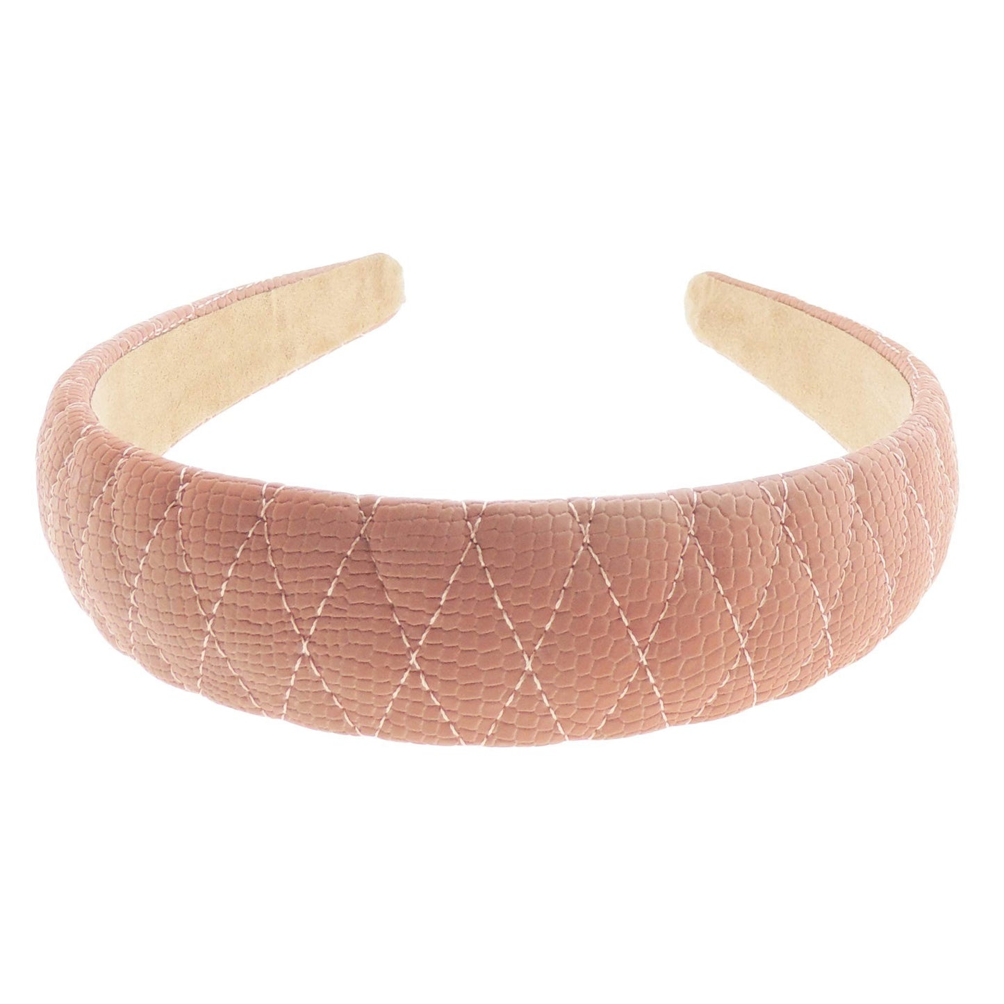 Girls Women Velvet Winter Evening Winter Suede Look Quilted Wedding Party Birthday Bridal Christmas Birthday Bridesmaid Headband Alice Band Hair Accessories Hairband