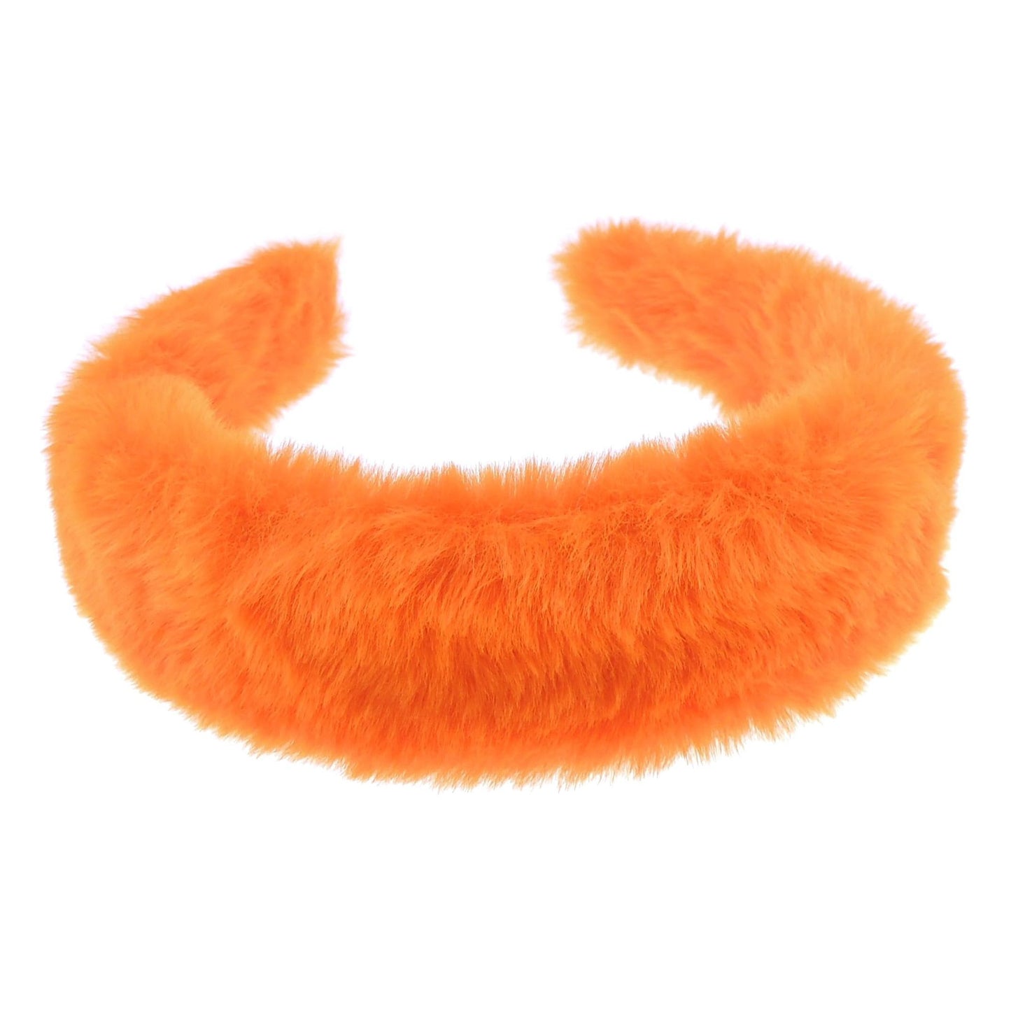 Ladies Wide Soft Faux Fur Fabric Winter Festive Headband Alice Band