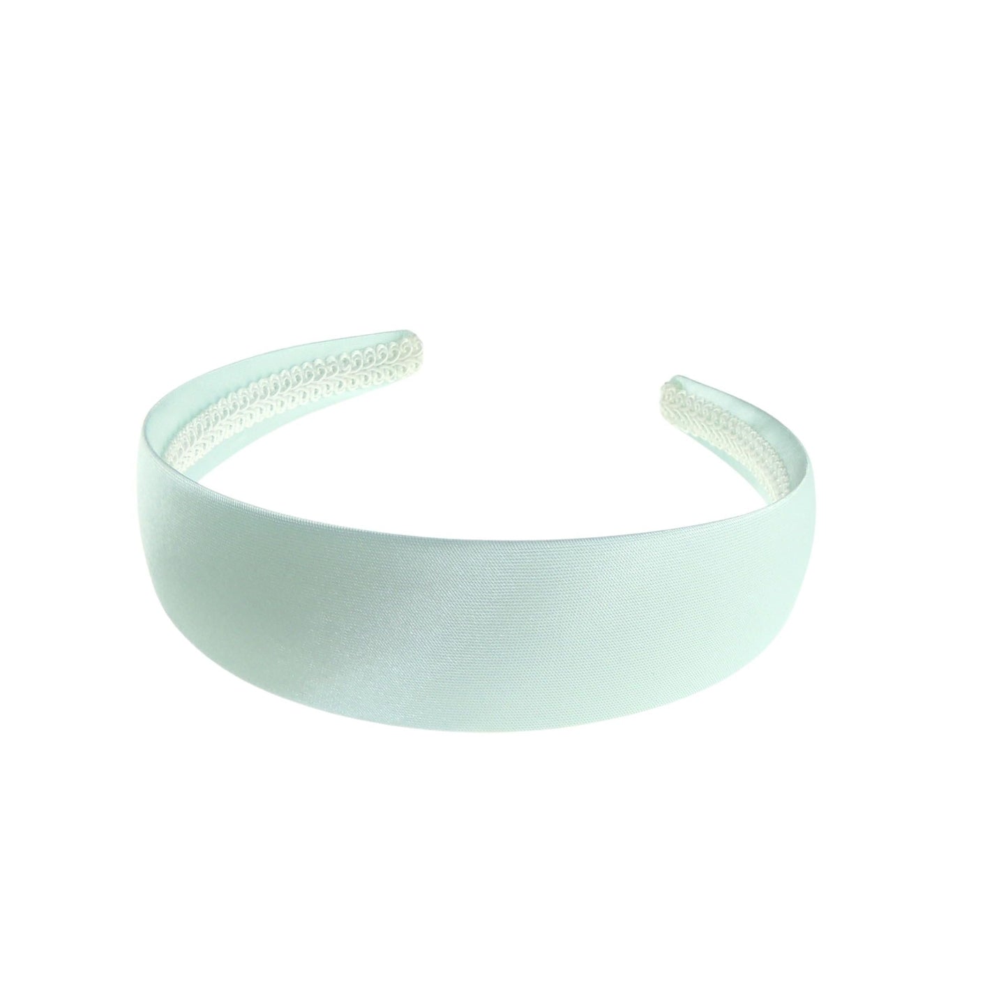 Wide Flat Very Strong 4cm Plain Simple Blank Satin DIY Millinery Hatinator Big Fascinator Fastener Long Thick Hair Accessories Headband Crafts Alice Band Woman