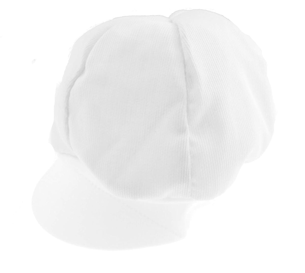 Baker Style Baby Boys Kids Infant Babies Childrens Toddler Newborn Cotton Peak Beanie Bucket Summer Beach Sunhat Sun Protection Snapback Peak Baseball Hat Cap Pinstripe (3-6 Months Medium, White)
