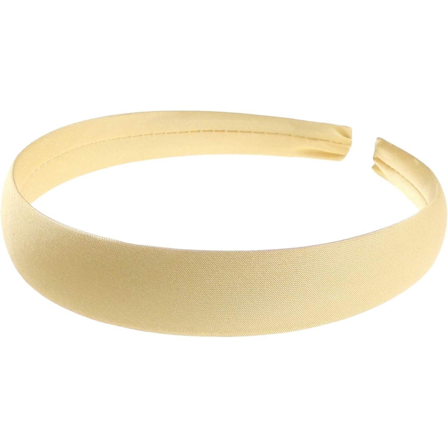 Girls Satin 2cm Hair Headband Alice Band