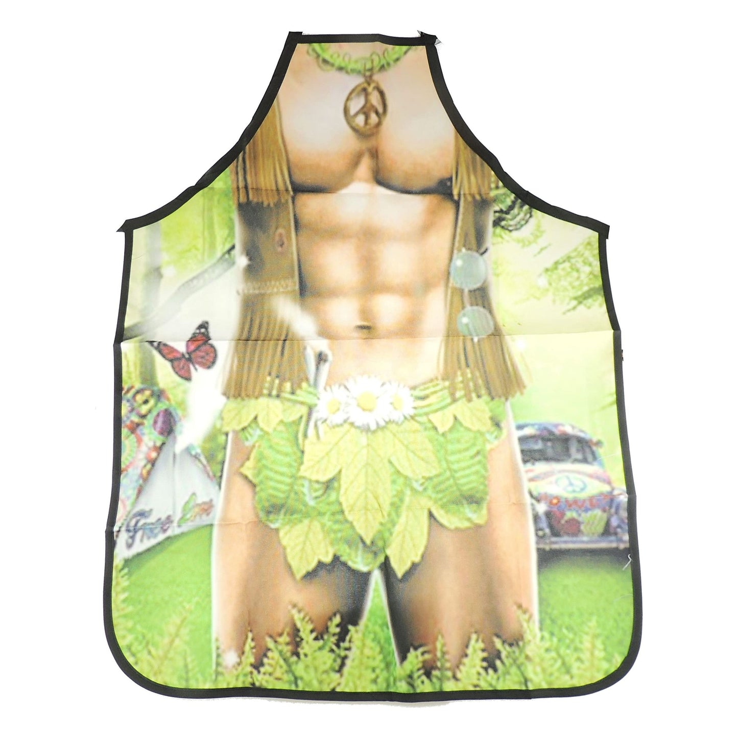 Glamour Girlz Mens Womens Chef Kitchen Cooking Baking BBQ Rude Joke Naughty Funny Novelty Present Stag Do Party Gift Pinny Pinafore Apron Birthday Christmas Jungle Man Adam