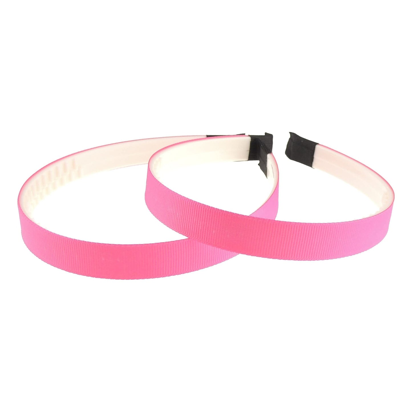 Set of 2 Girls Ladies DIY Dance Recital Play Birthday Party School Wedding Special Hair Accessories Narrow Fabric Ribbon Toothed 1.5cm Short Long Hair Headband Alice Band Hairband