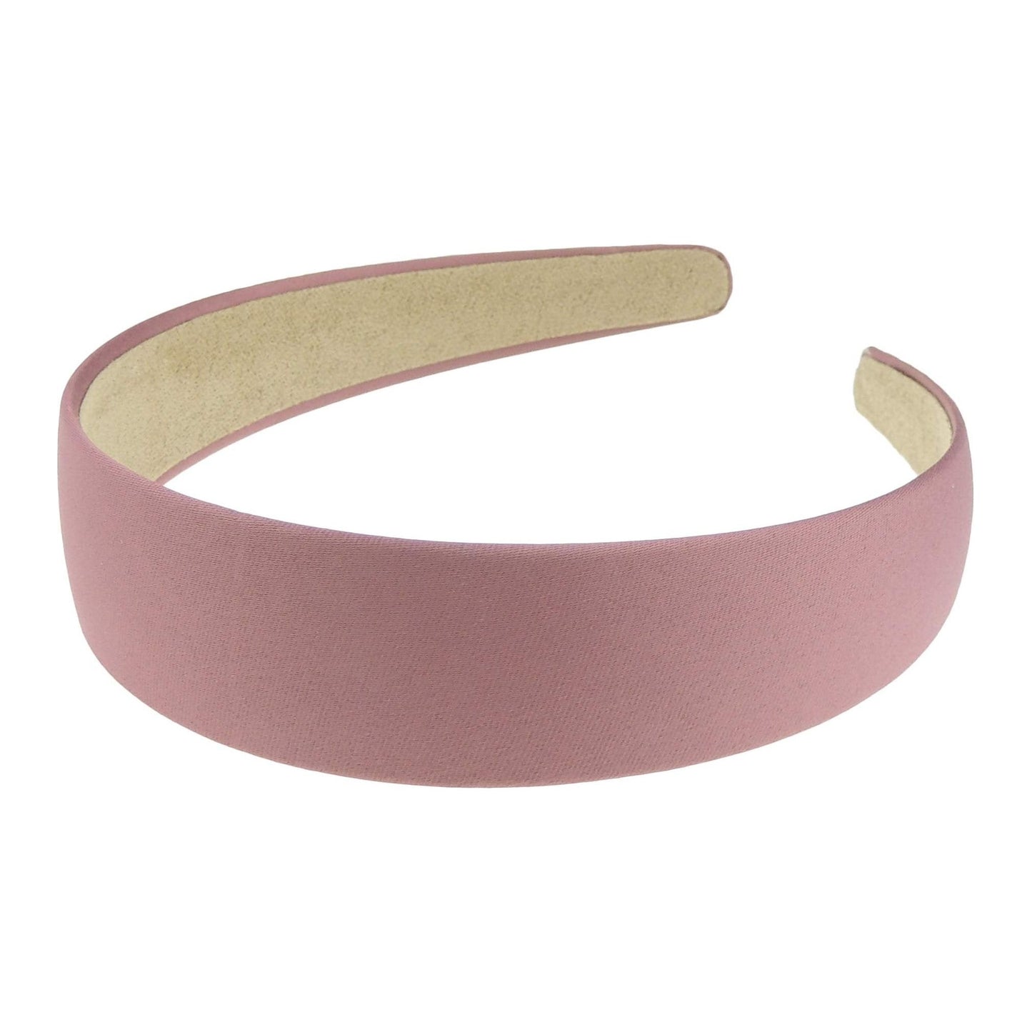 Ladies Men's 3cm Satin Wide Headband Alice Band