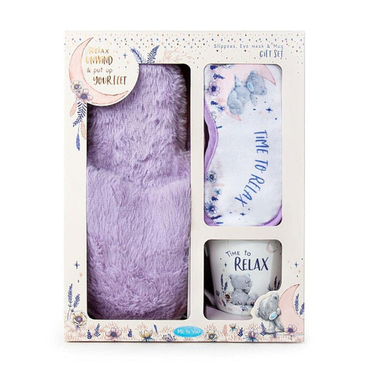 Me To You Cosy Slipper, Mug and Eyemask Gift Set