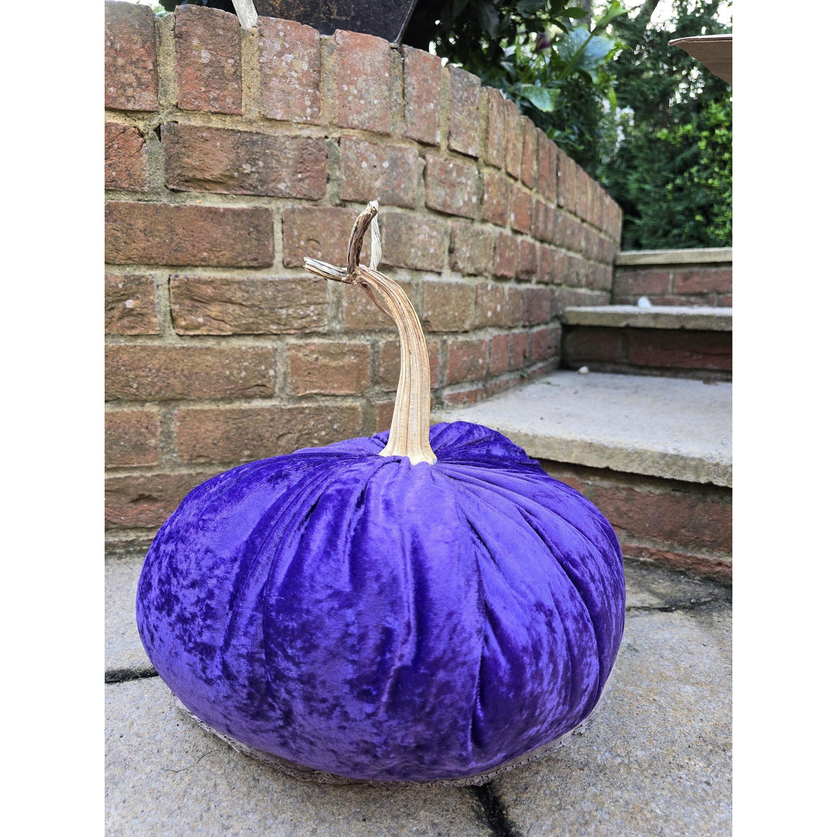 LARGE Black Crushed Velvet Pumpkin, Luxury Halloween Pumpkin, Black Pumpkin Decor, Handmade Fall Decor, Thanksgiving Centerpiece