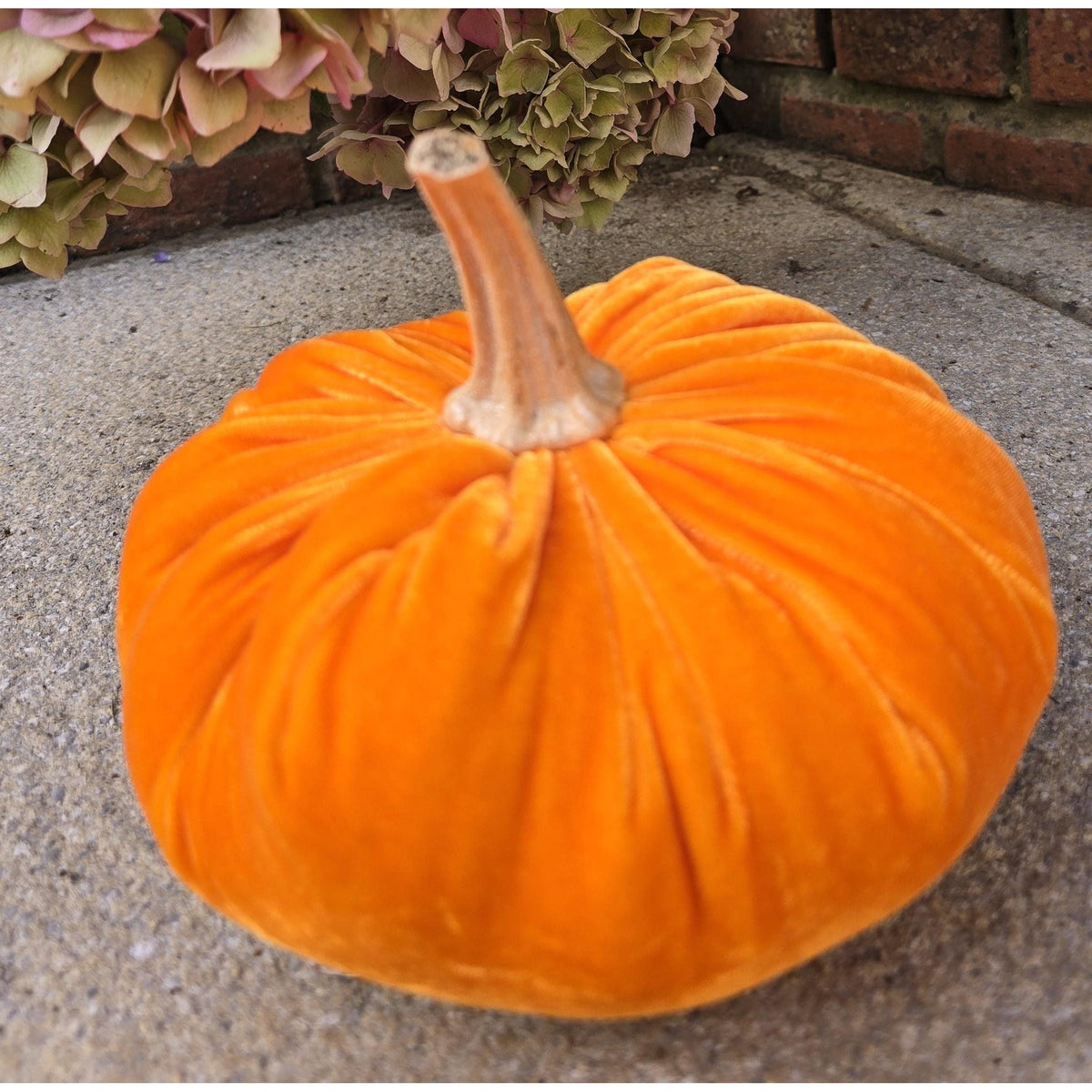LARGE Silk Velvet Pumpkin, Rustic Farmhouse Decor, Wedding Centerpiece,Thanksgiving Table,Hostess Gift Idea Autumn Fall Dark Brown Chocolate