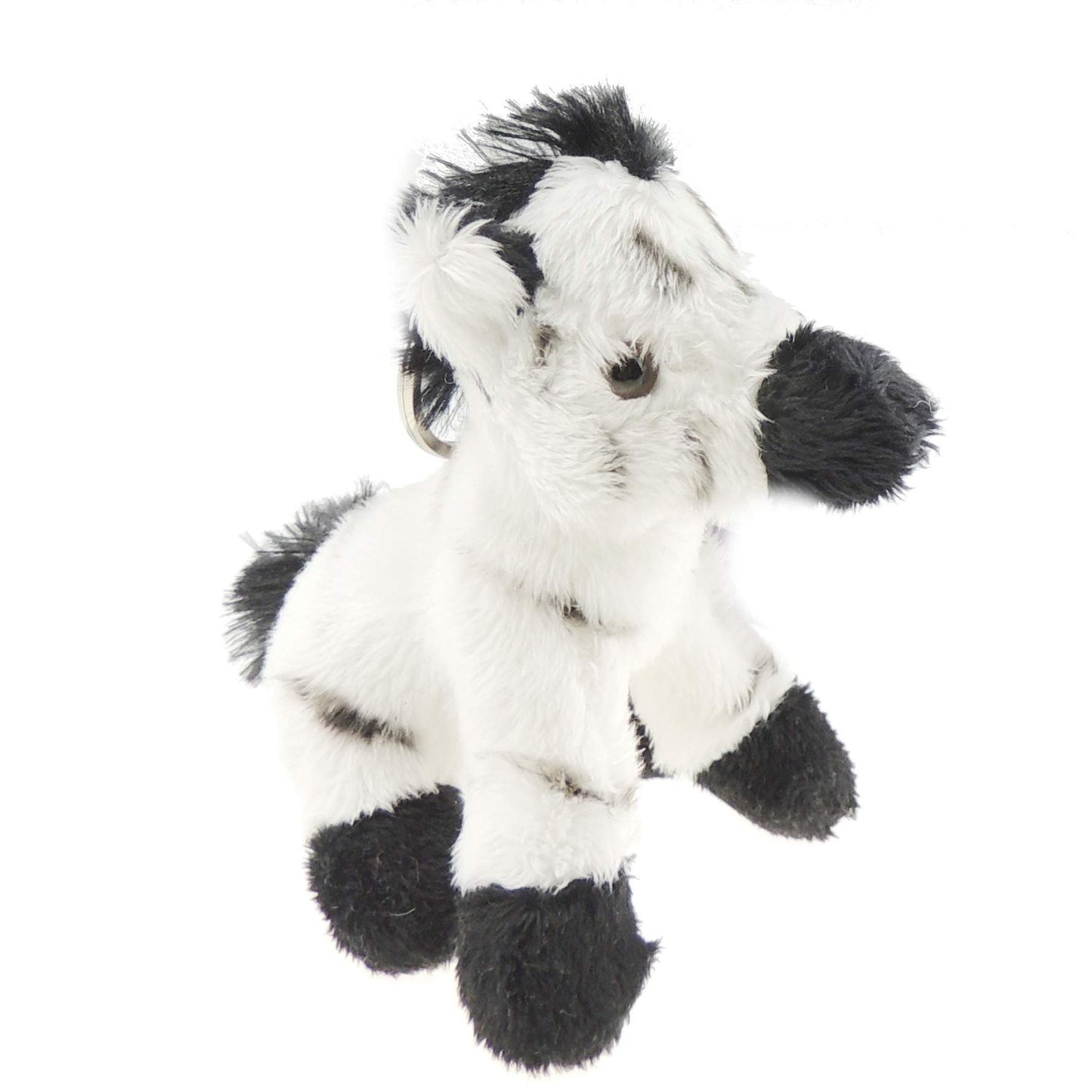 Cute Soft Cuddly Fluffy Christmas Birthday Gift Plush Fabric Animal Pet Farm Safari Wildlife Women Men Car Handbag Bag Backpack Purse Charm keyring Key Chain Rings