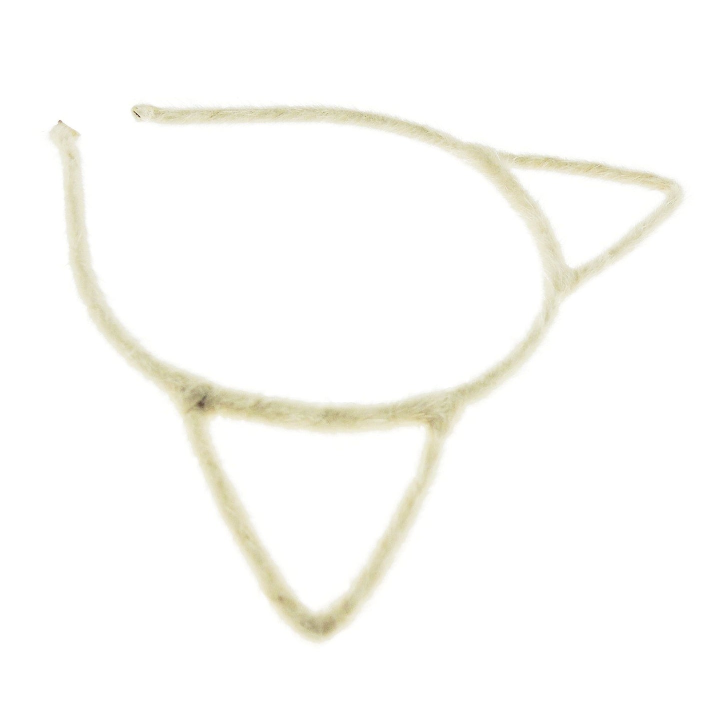 Glamour Girlz Unisex Womens Fuzzy Stencil Animal Cat Ears Narrow Halloween Costume Outfit Party School Play Headband Hair Hoop Accessories Headpiece Alice Band Hairband Deeley Bopper