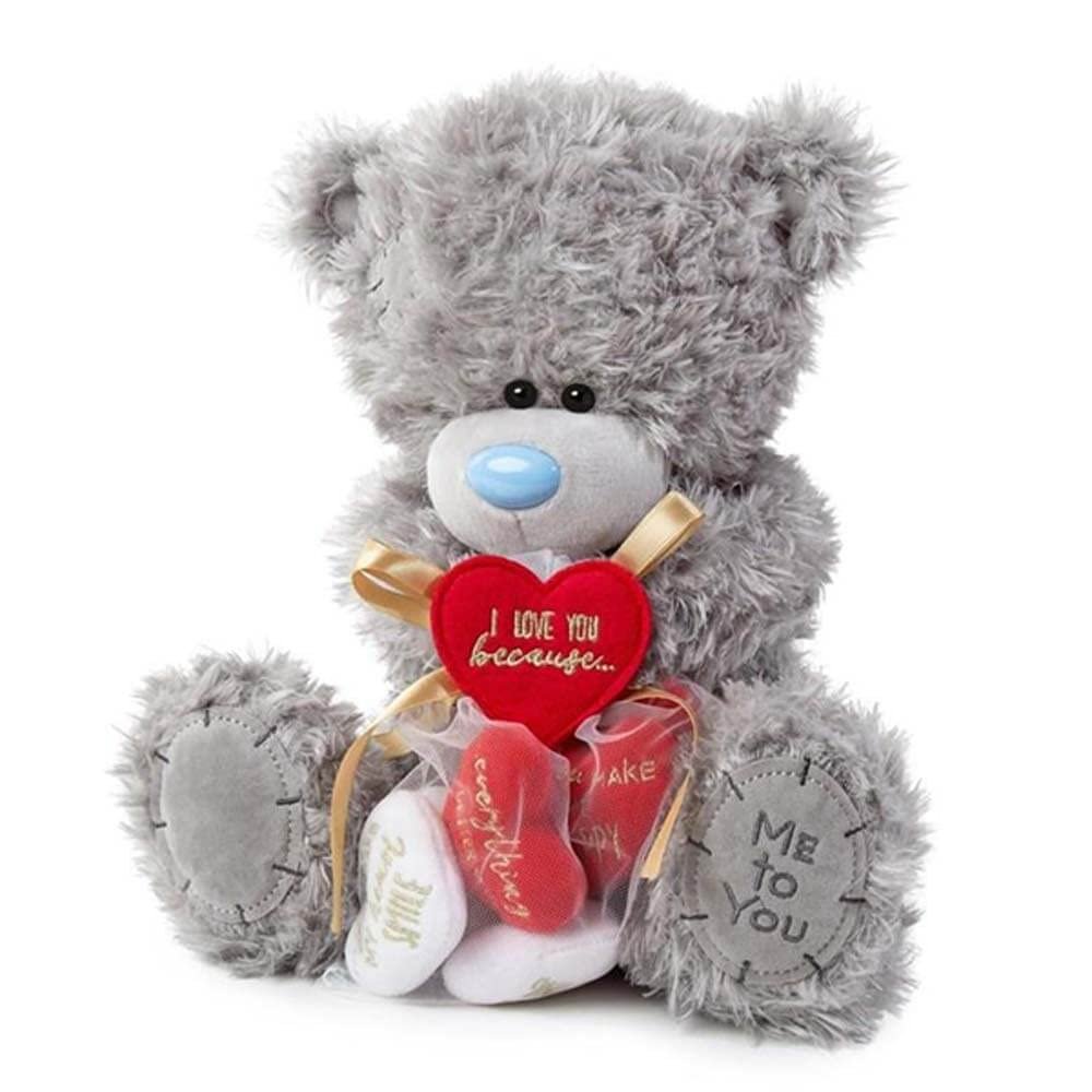 Me to You Tatty Teddy Bear Love Hearts