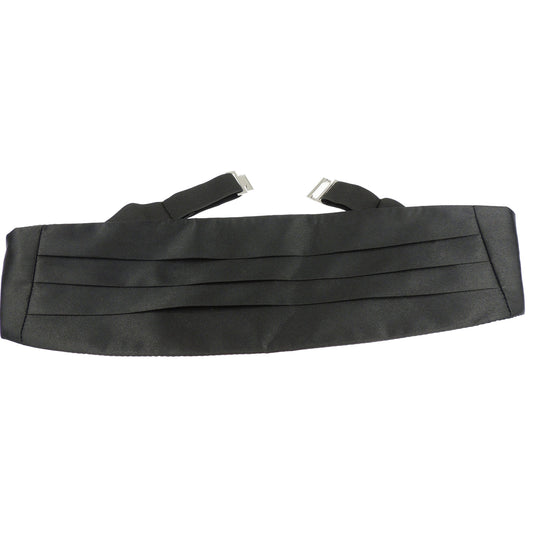 Mens  Black Tie Formal Wedding Evening Best Party Dinner Jacket DJ Tuxedo Solid Plain Satin Cummerbund