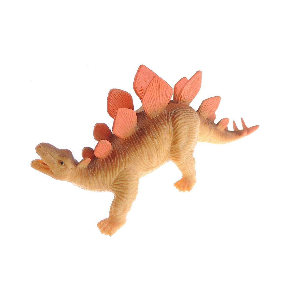 Kids Childrens Small Stretchy Dinosaur Stegosaurus Brontosaurus Triceratops T-Rex Toy Figures Figurine