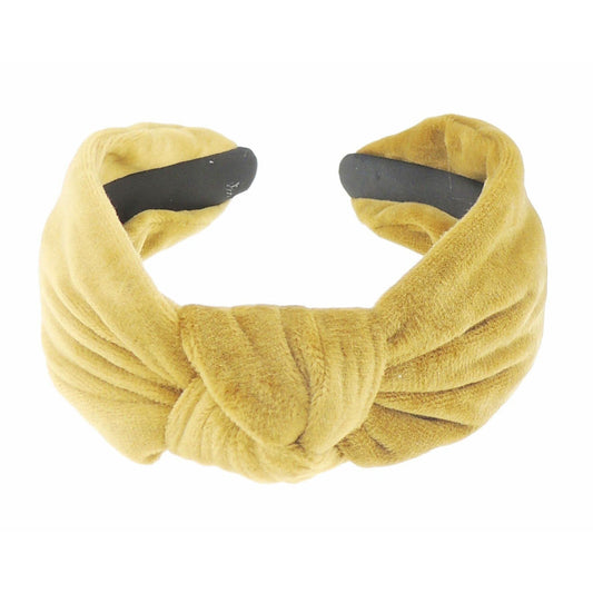 Velvet Knotted Wide Top Knot Twist Twisted Fabric Turban Evening Winter Boho Vintage Headband Alice Band Women, Hair Accessories Hairband Christmas Birthday Wedding Bridesmaid