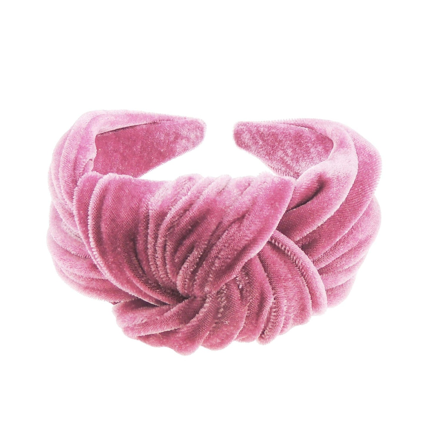 Velvet Knotted Top Knot Twist Twisted Turban Extra Wide Thick Fashion Formal Evening Boho Vintage Headband Alice Band Women Hair Accessory Hairband Christmas Birthday Wedding Guest Bridesmaid