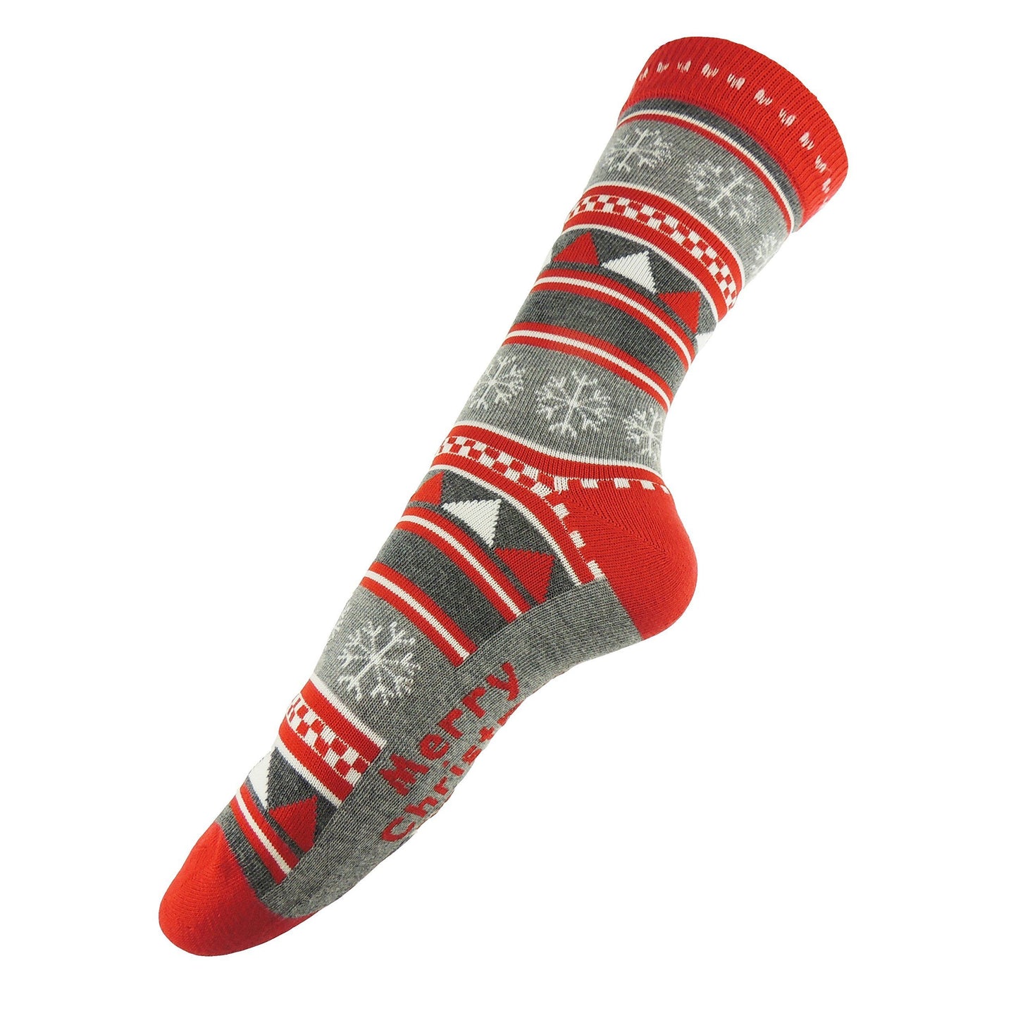 Glamour Girlz Festive Womens Girls Feather Thick Fluffy Fuzzy Plush Funny Thermal Soft Warm Winter Cosy Christmas Sleep Bed Fun Novelty Slipper Socks Santa Snowman Elf Gift Idea For Her 4-8UK