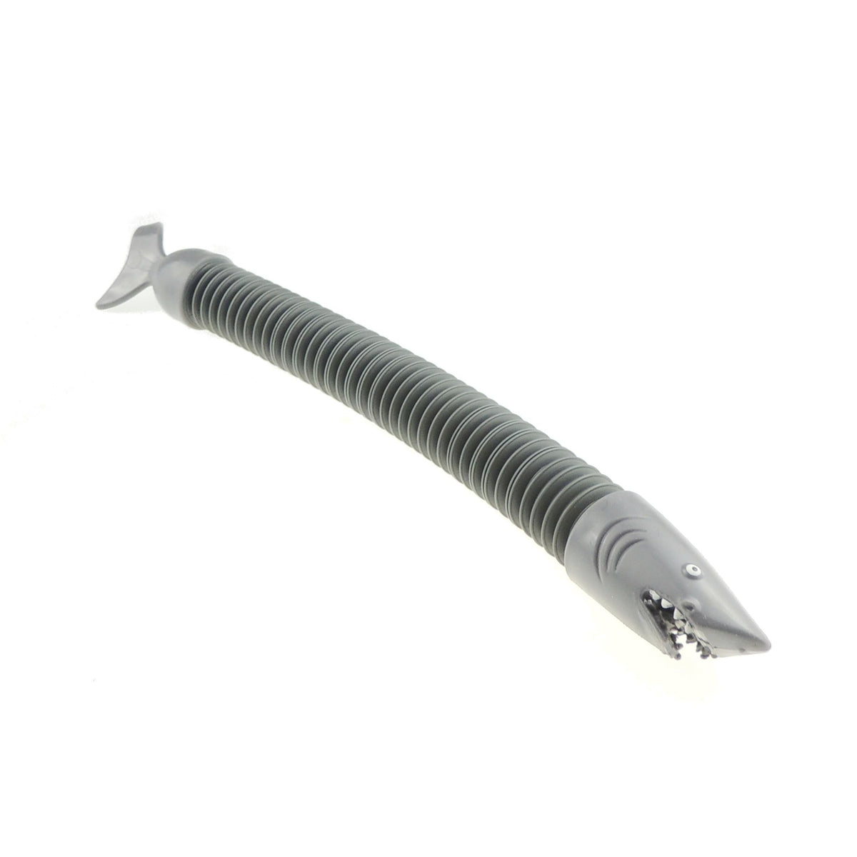 Adults Unisex Kids Children Boys Girls Novelty Stretchy Swuishy Twist Tube Stress Relief,Anxiety,Special Needs, ADHD,Autism Squishy Fun Toys Animal Creatures Sensory Noise Pop Toy Grey Shark