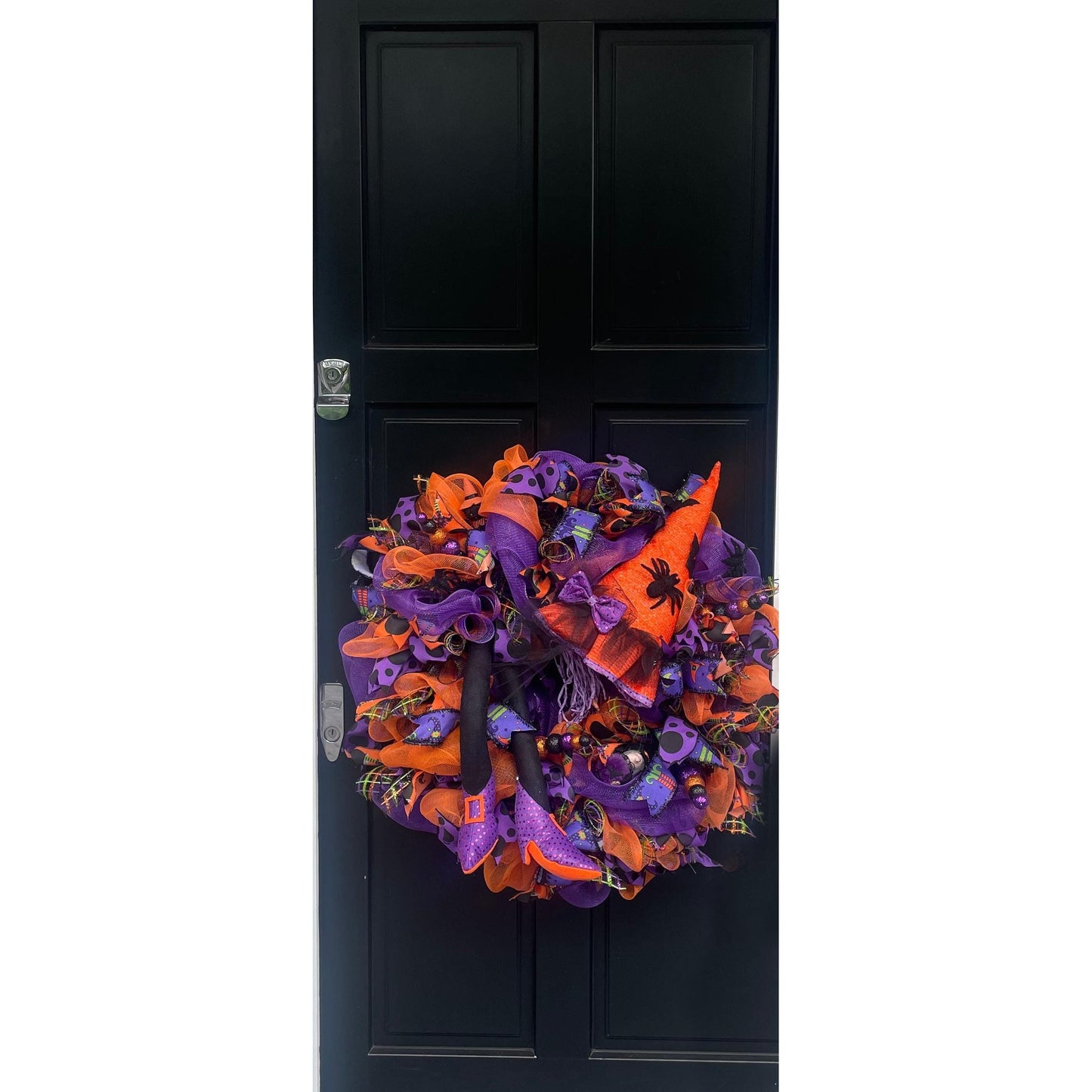 Halloween Wreath, Halloween Door Wreath, Halloween Front Door Wreath, Halloween, Halloween Decor, Halloween Door Wreaths, Halloween Wreaths